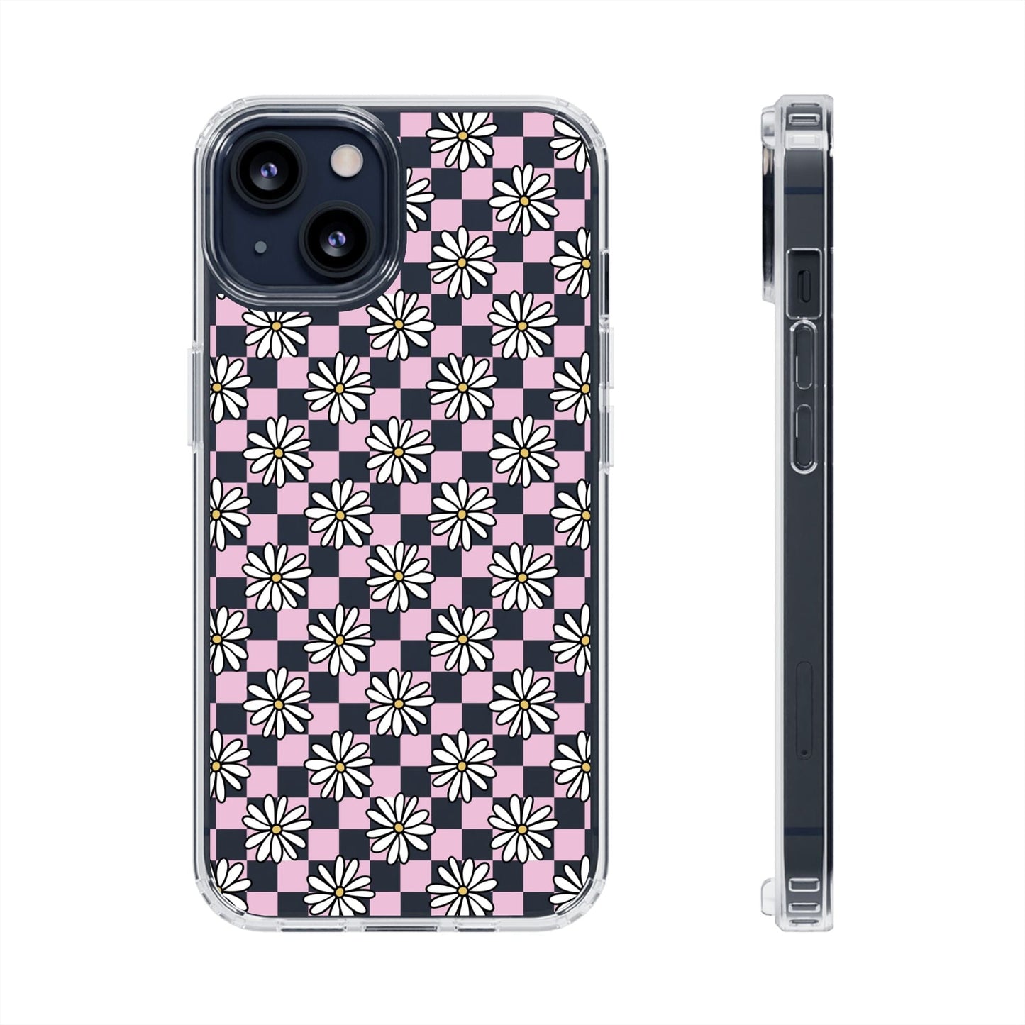 Floral Pattern Phone Case - Stylish Clear Cases for All Occasions Phone Case Printify iPhone 13 Without gift packaging