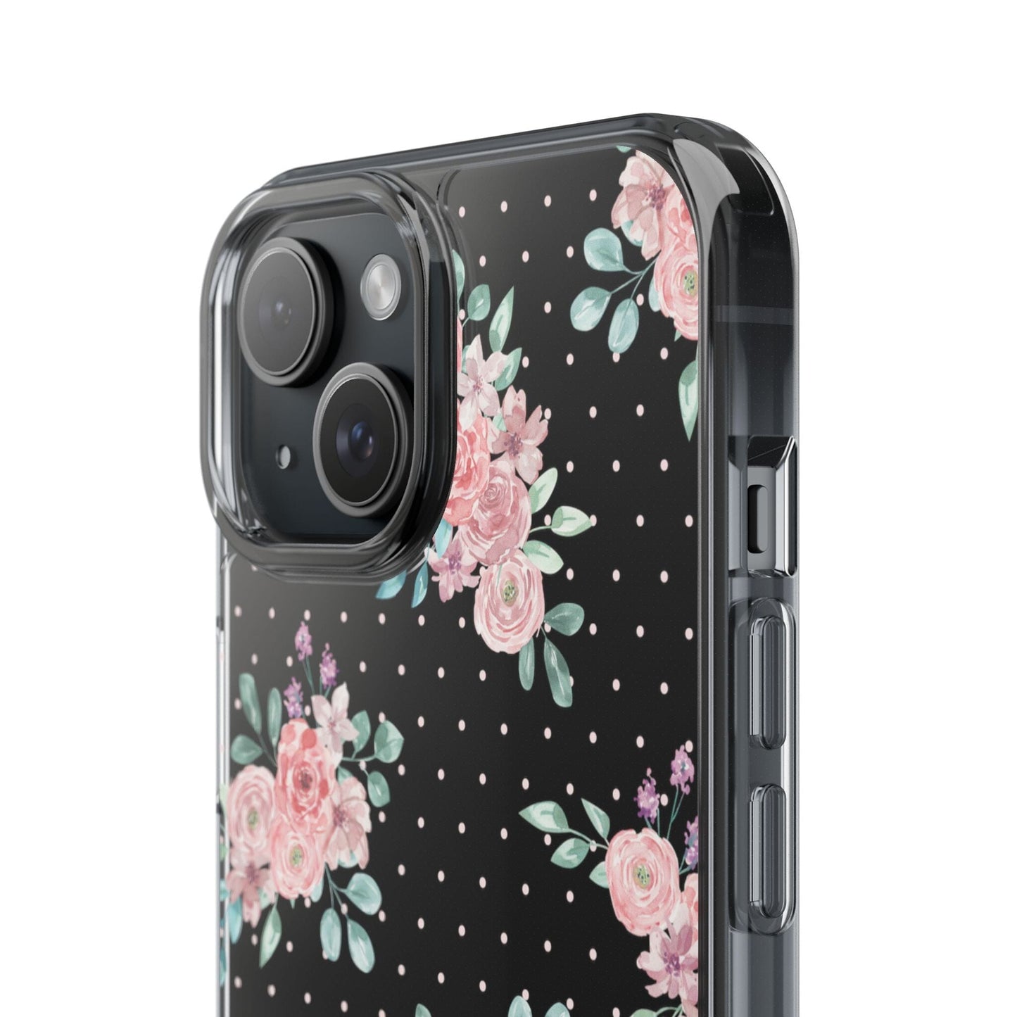 Grandma Core Aesthetic Clear Floral Phone Case • Designed to fit most iPhone and Samsung Phones Phone Case Printify