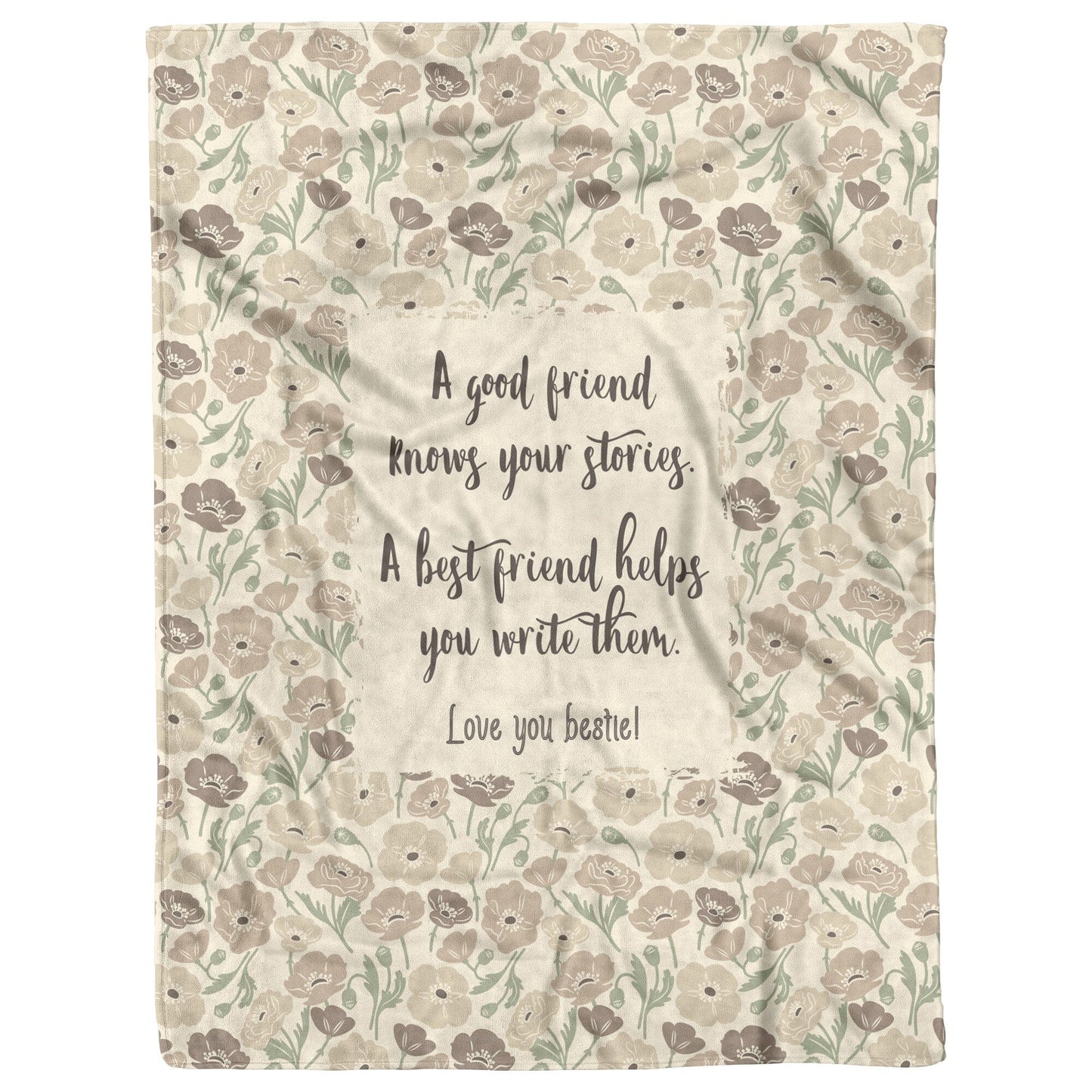 Best Friend Gifts - Sherpa Fleece Blanket Blankets teelaunch