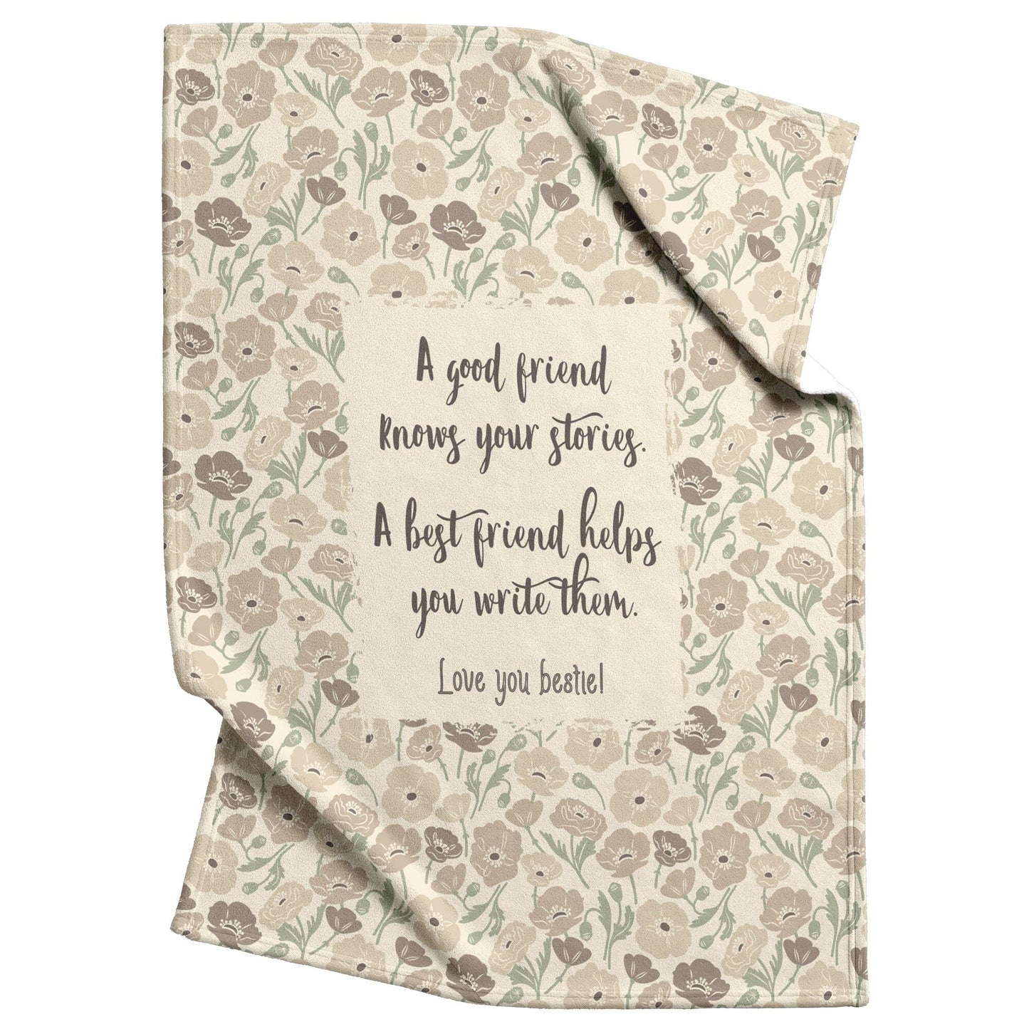 Best Friend Gifts - Sherpa Fleece Blanket Blankets teelaunch