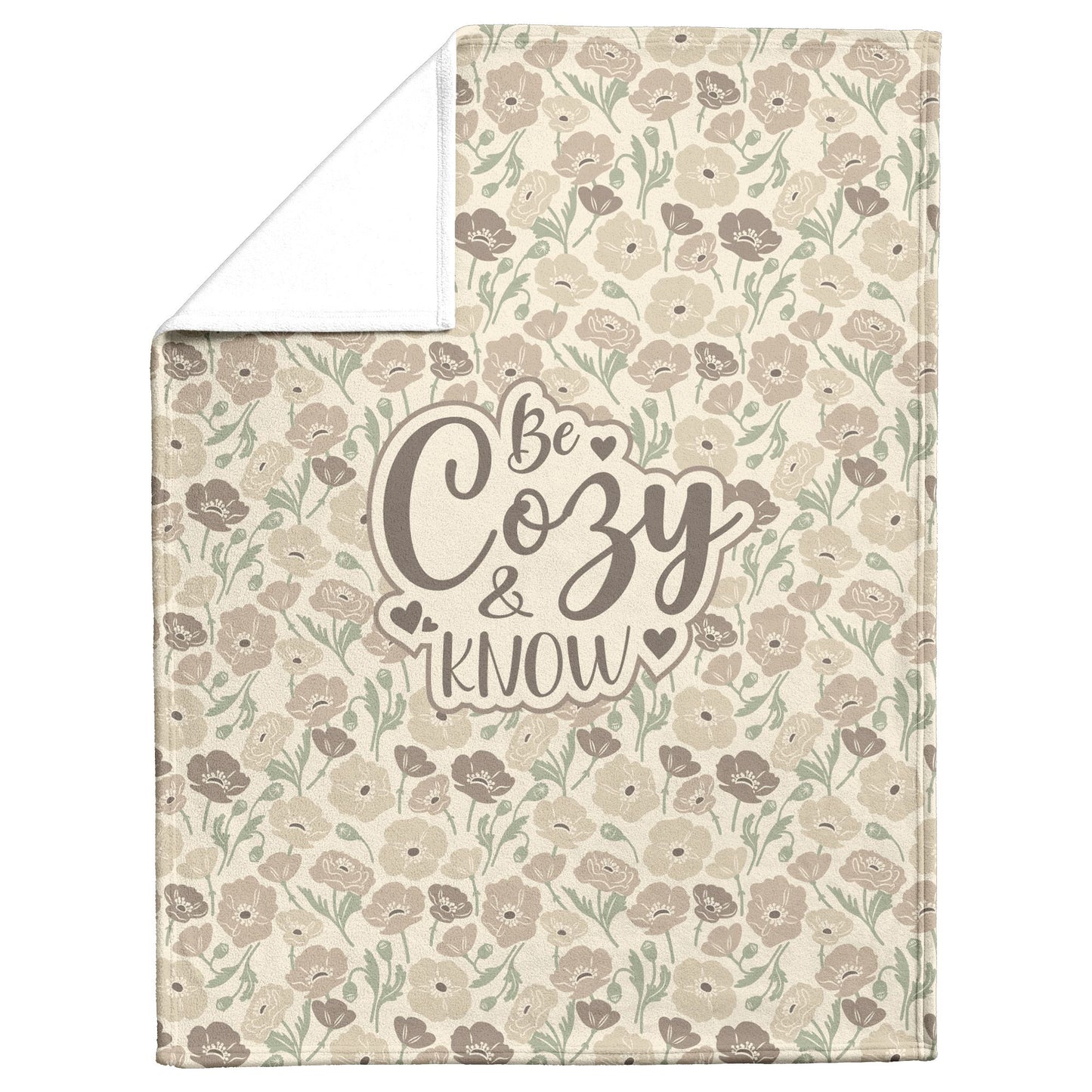 Christian Gifts ~ Be Still And Know, Cozy Season Fleece Blankets Blankets teelaunch 30" x 40" Fleece