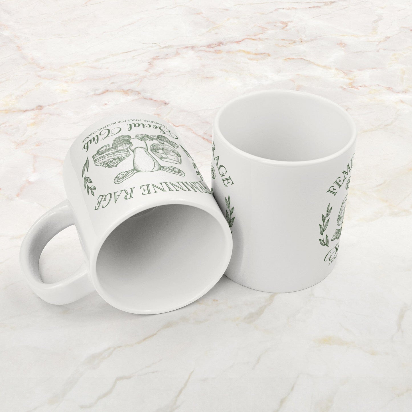 Feminine Rage Social Club ~ Coffee Mugs Coffee Mugs teelaunch