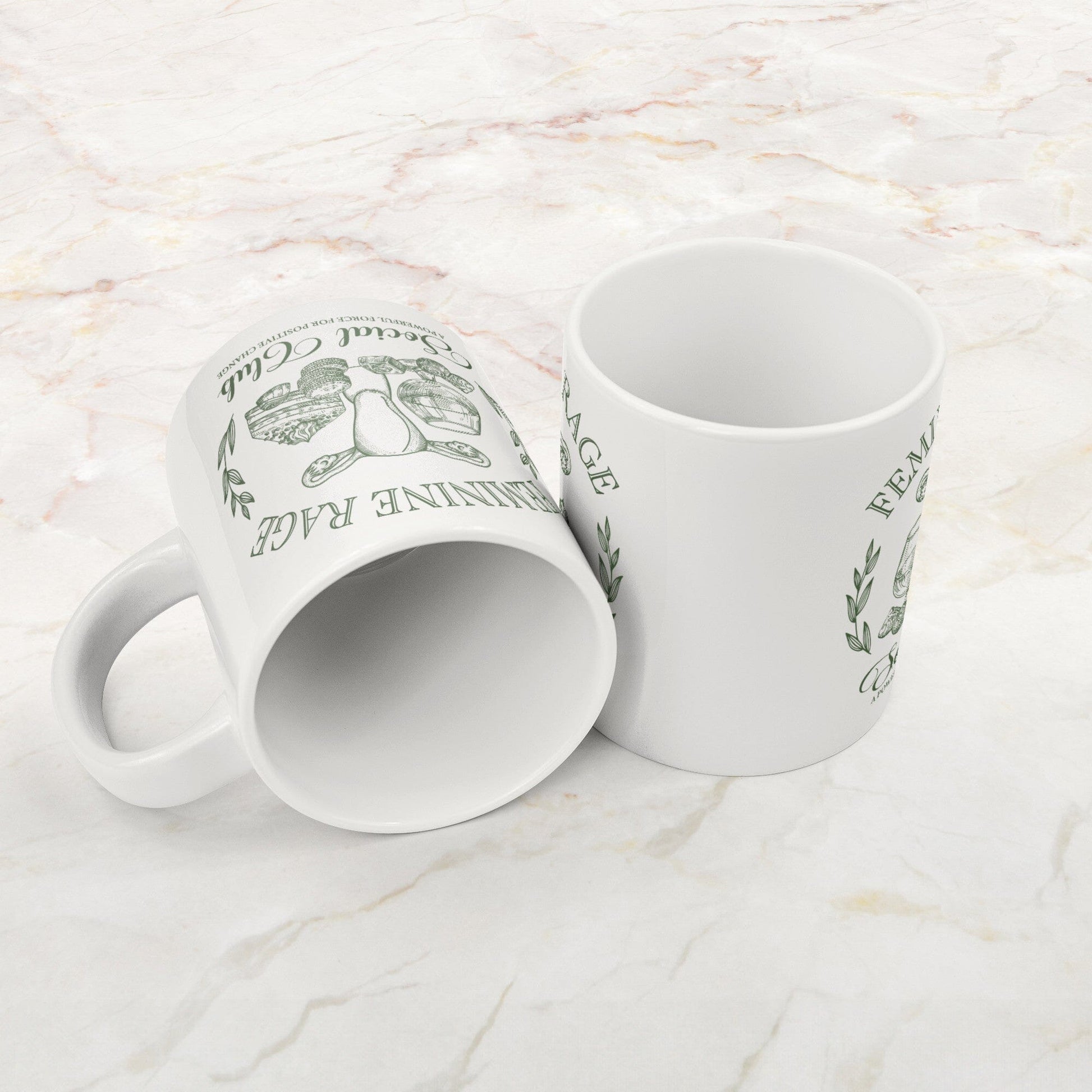 Feminine Rage Social Club ~ Coffee Mugs Coffee Mugs teelaunch