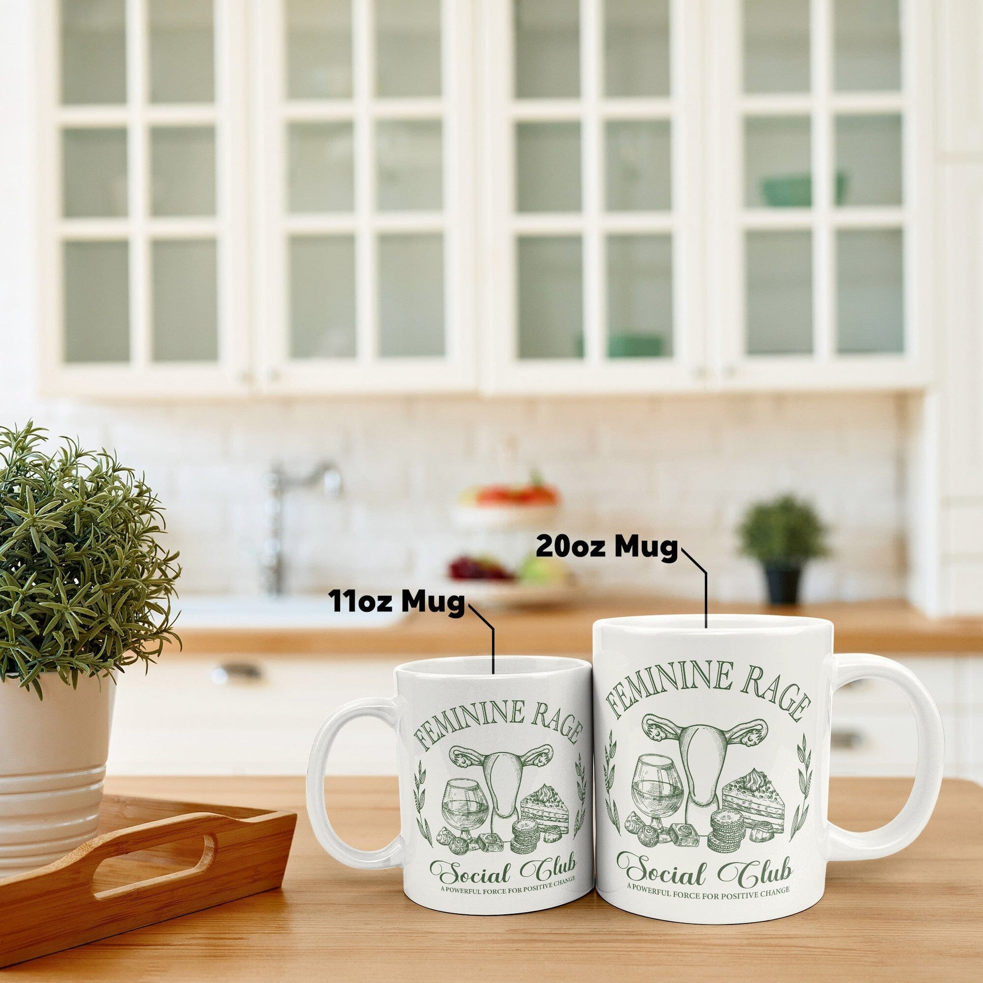 Feminine Rage Social Club ~ Coffee Mugs Coffee Mugs teelaunch