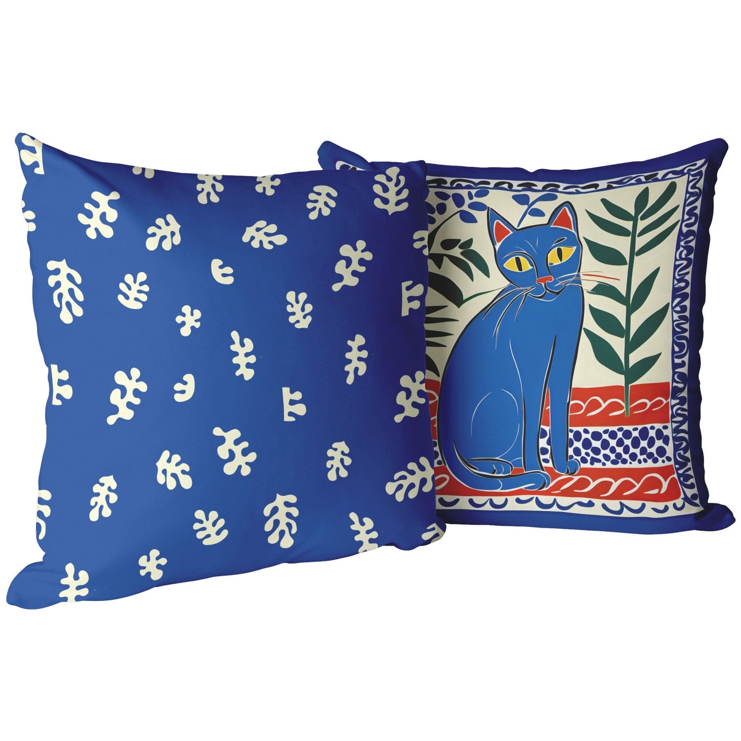 Henri Catisse Cat Pillow | Cat Throw Pillow | Cat Dad Gift | Cat Shirt | Cat Lover Gift | Henri Matisse Art Home Goods teelaunch