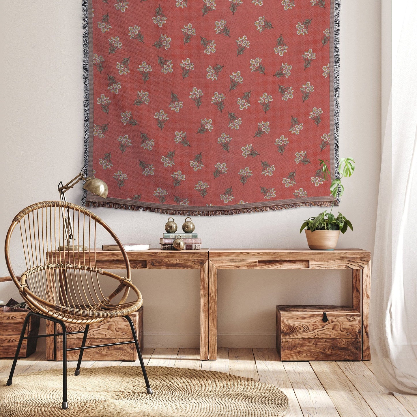 Woven Blanket Throw, Buffalo Plaid Fall Decor, Blankets teelaunch