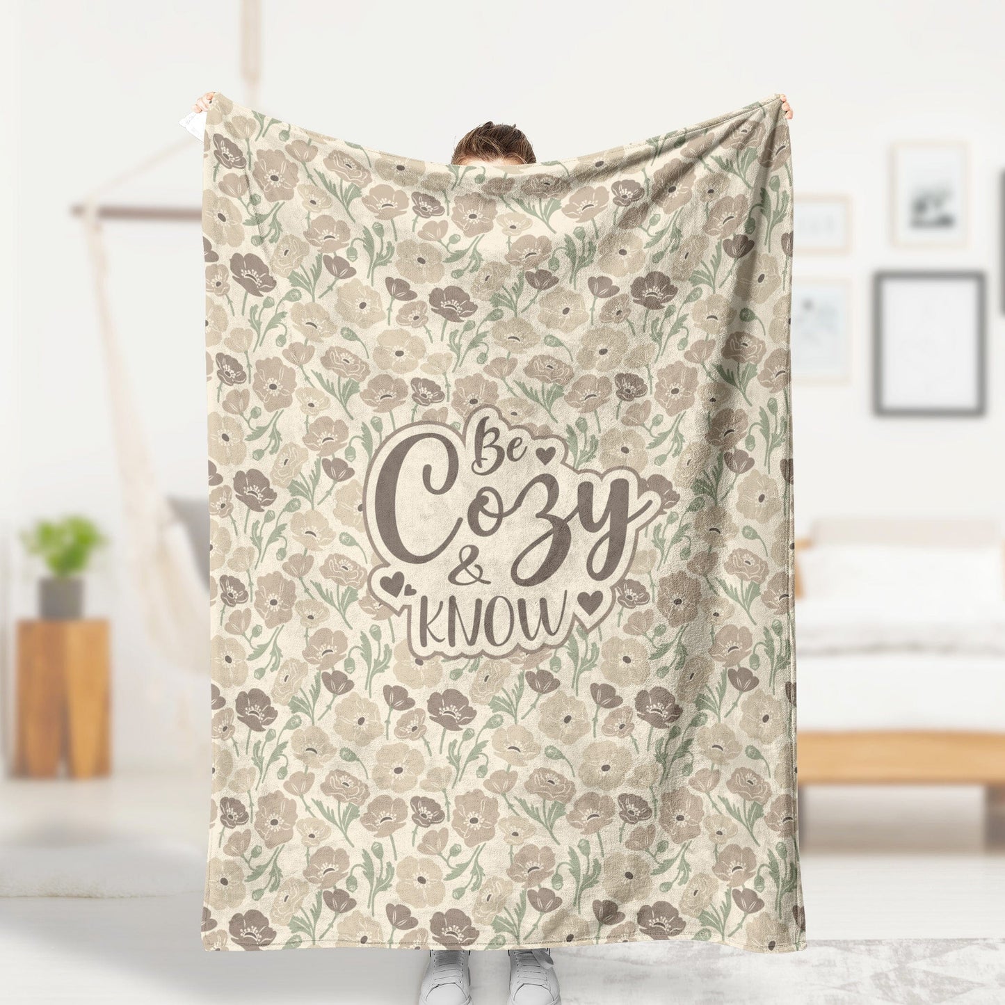 Christian Gifts ~ Be Still And Know, Cozy Season Fleece Blankets Blankets teelaunch