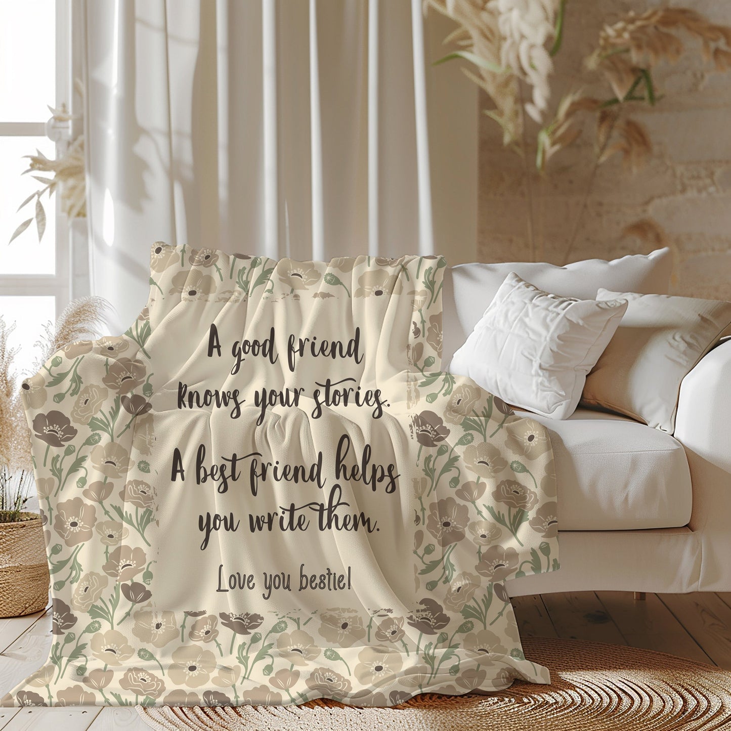 Best Friend Gifts - Sherpa Fleece Blanket Blankets teelaunch