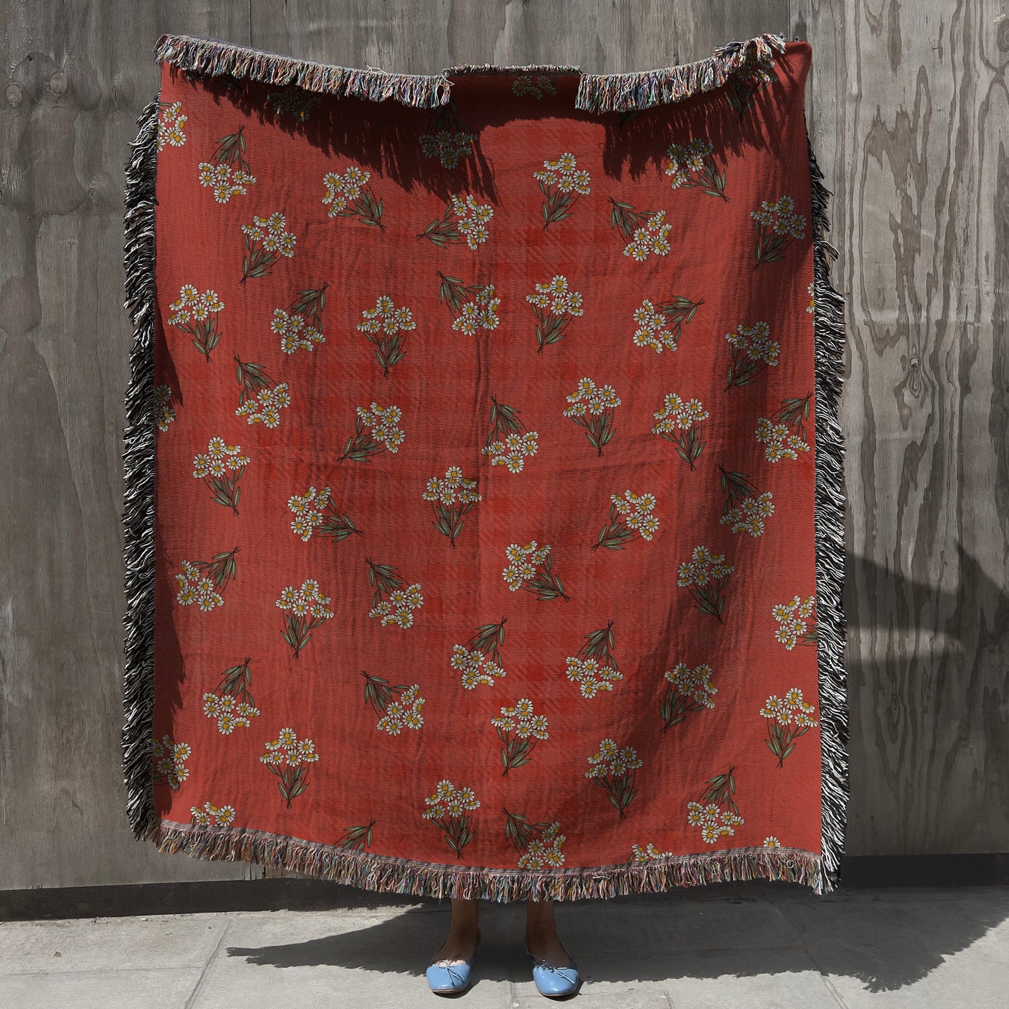 Woven Blanket Throw, Buffalo Plaid Fall Decor, Blankets teelaunch