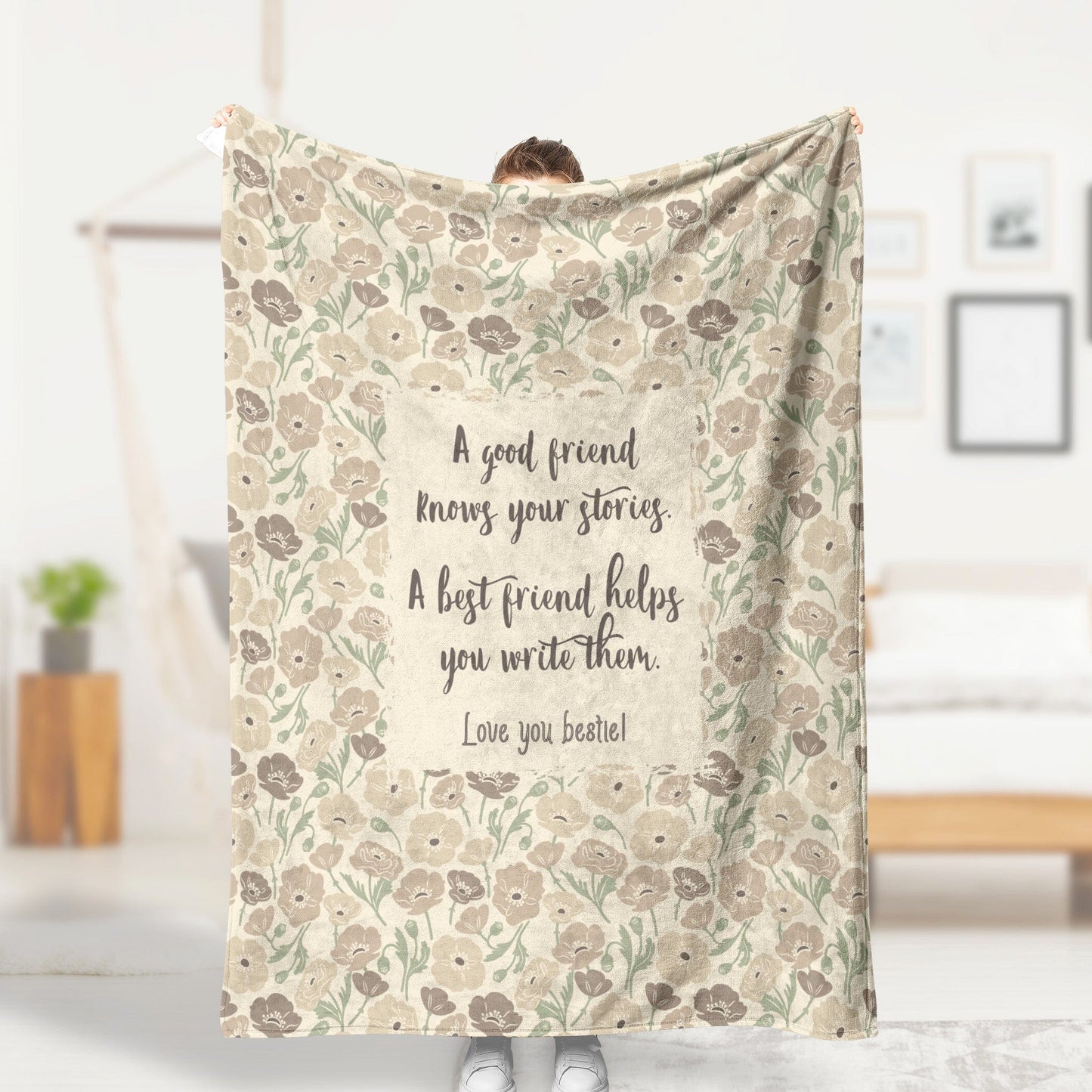 Best Friend Gifts - Sherpa Fleece Blanket Blankets teelaunch