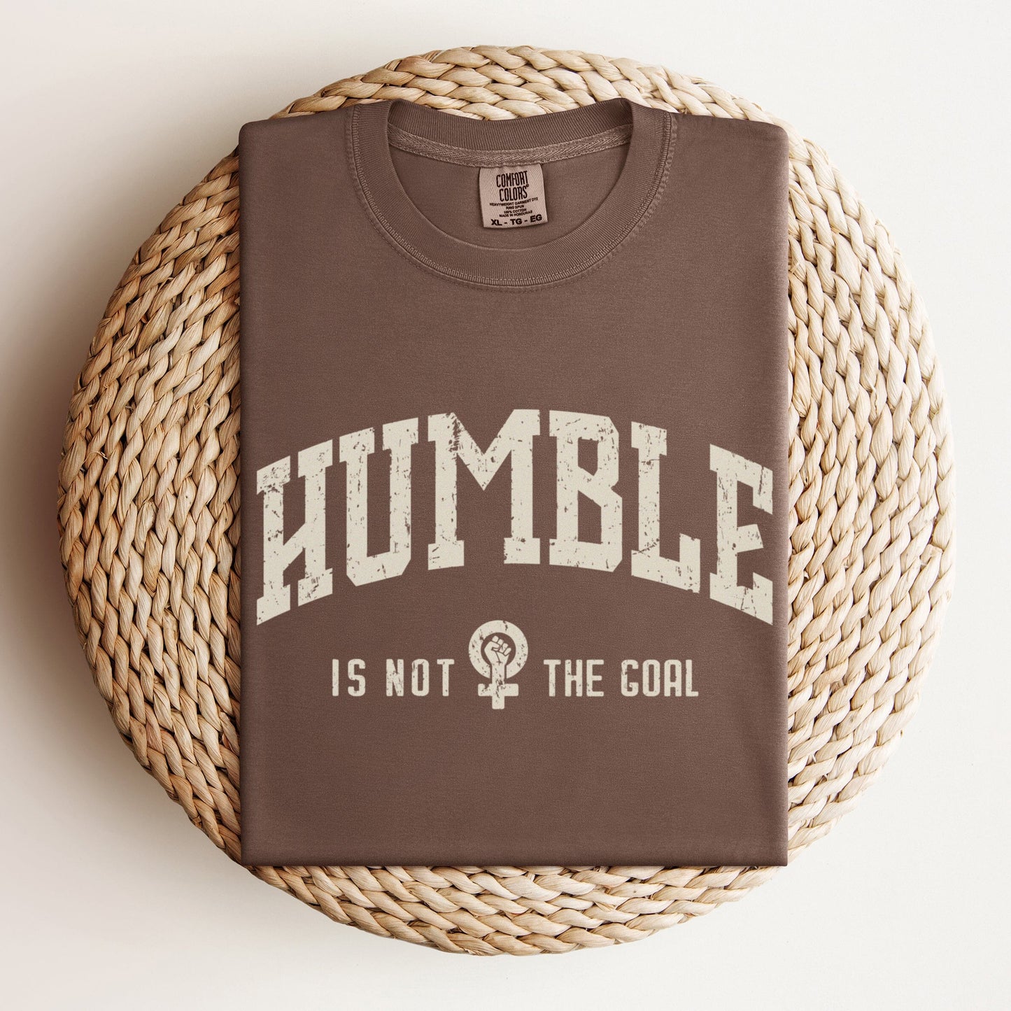 Feminist Sweatshirt, Not Aspiring To Be Humble Female Rage Shirt, Kamala Sweatshirt, Gender Equality Pullover, Womens Empowerment Sweatshirt Printify