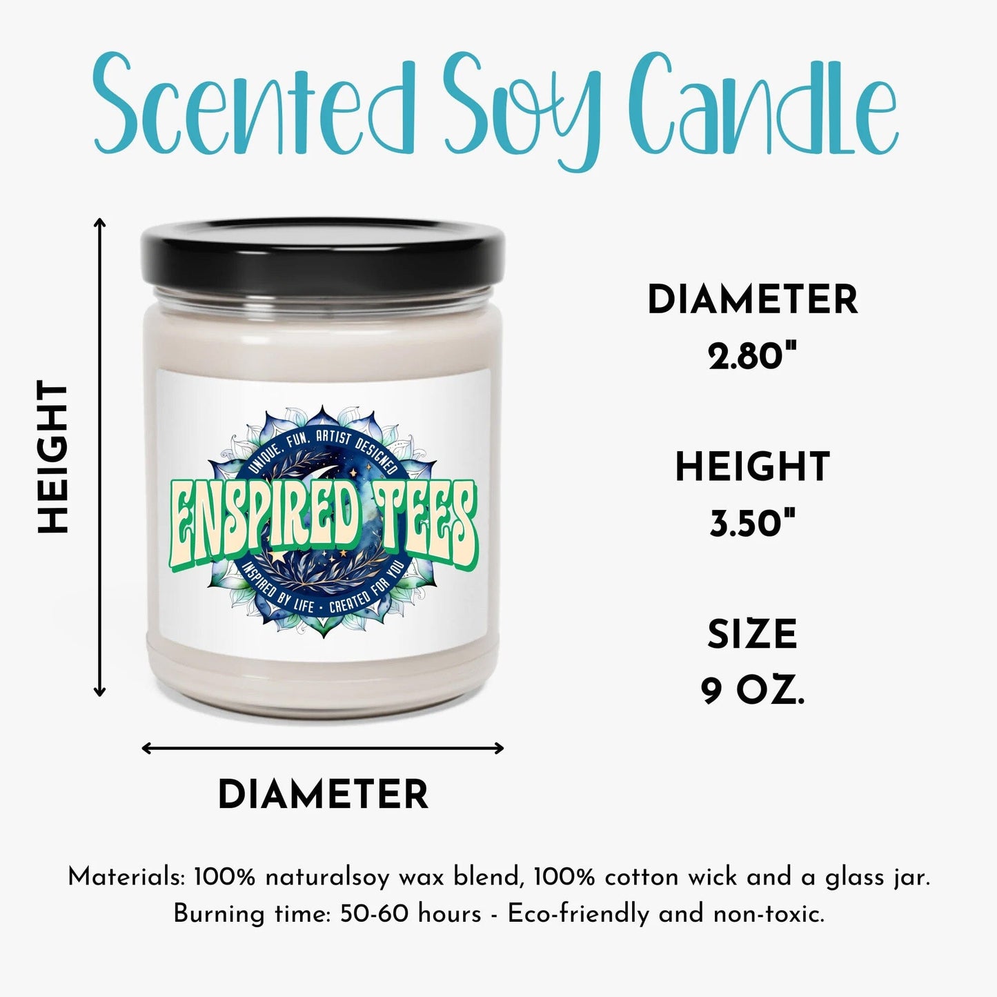 Mother's Day Candle, Slaying It As My Mom ~ Gratitude and Appreciation Gifts for Mom From Daughter Home Decor Printify