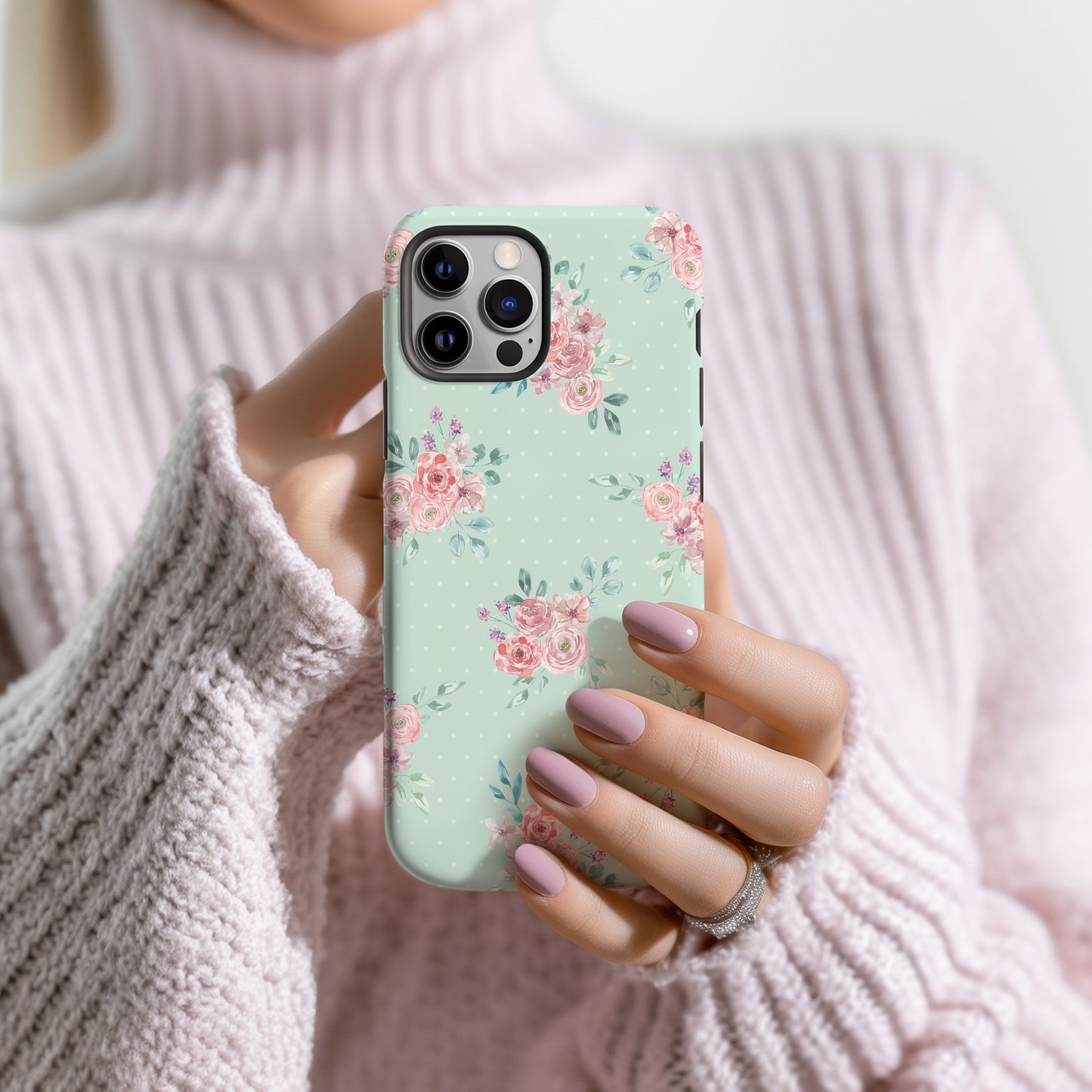 Vanilla Coquette Phone Case, Vintage Floral Phonecases, Summer Phone Cases, Cute Trendy Flower iPhone Case for 12 Mini 13 14 Pro 15 Pro Max Phone Case Printify