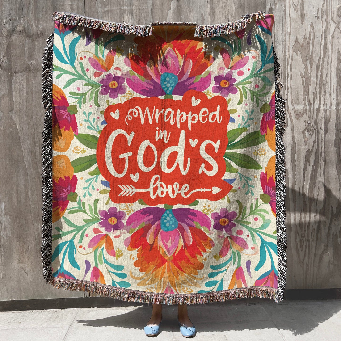 Christian Gifts, Faith Over Fear, Jesus Loves You, Love Like Jesus, Christian Artwork Blankets teelaunch
