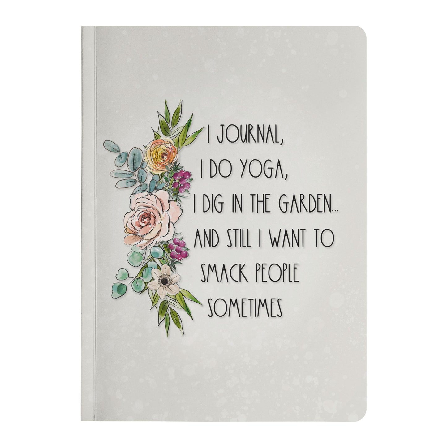 I Dig In The Garden Lined Writing Journal Journals teelaunch Small (5.75 x 8)