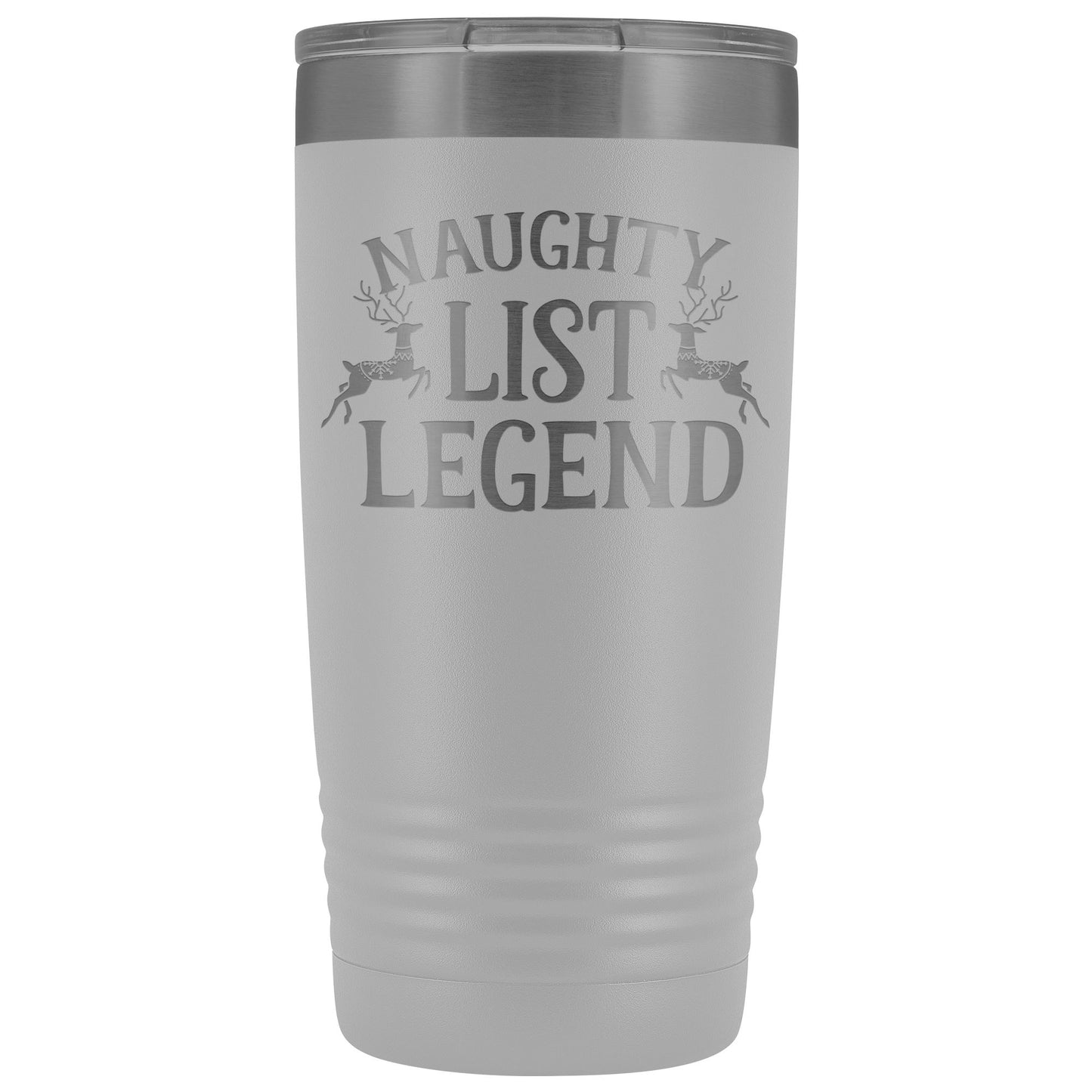 Naughty List Legend 20oz Insulated Coffee Tumbler