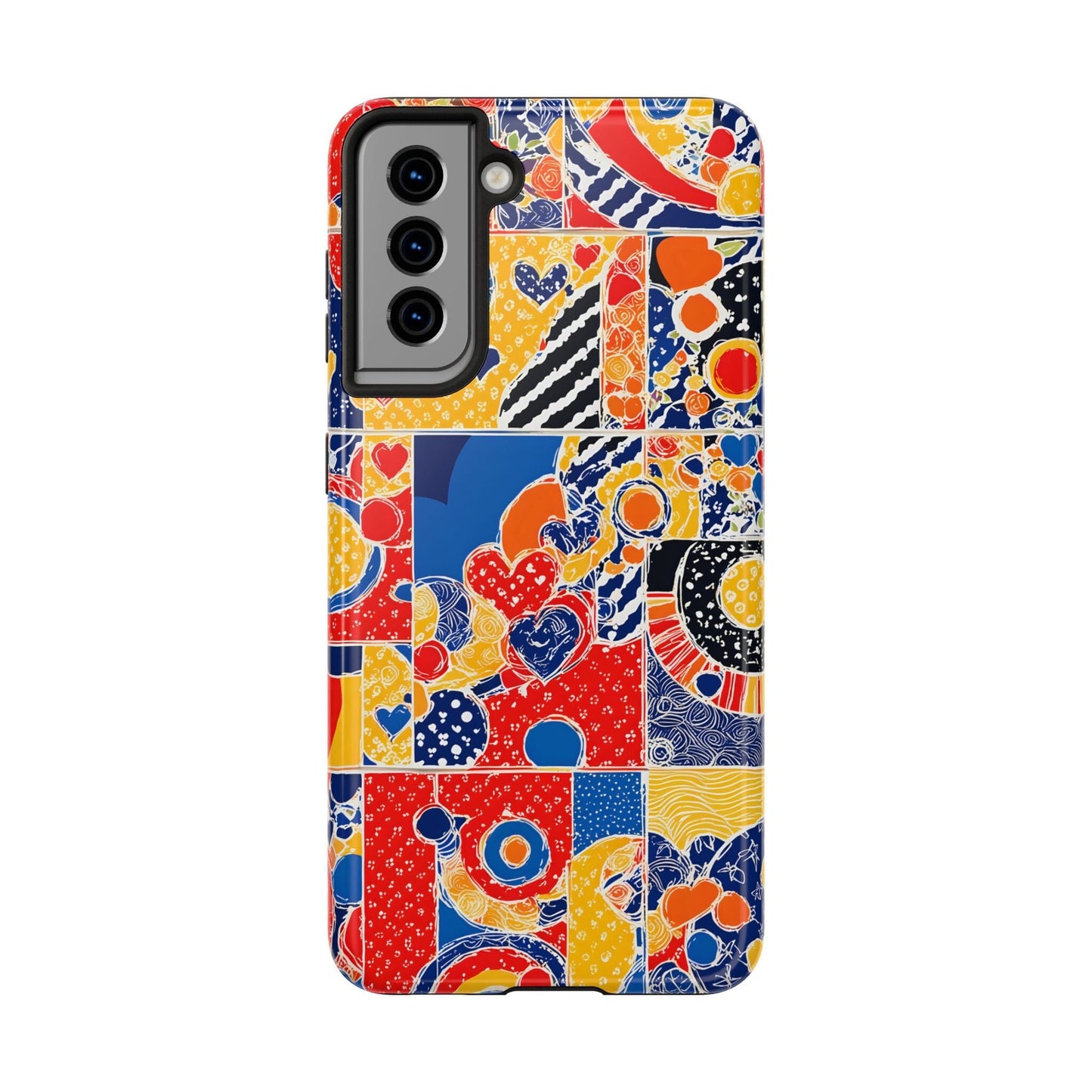 iPhone 16 Pro Case, Collage Phonecase, Mosaic Phone Case, s24 Ultra Case Phone Case Printify Samsung Galaxy S21 