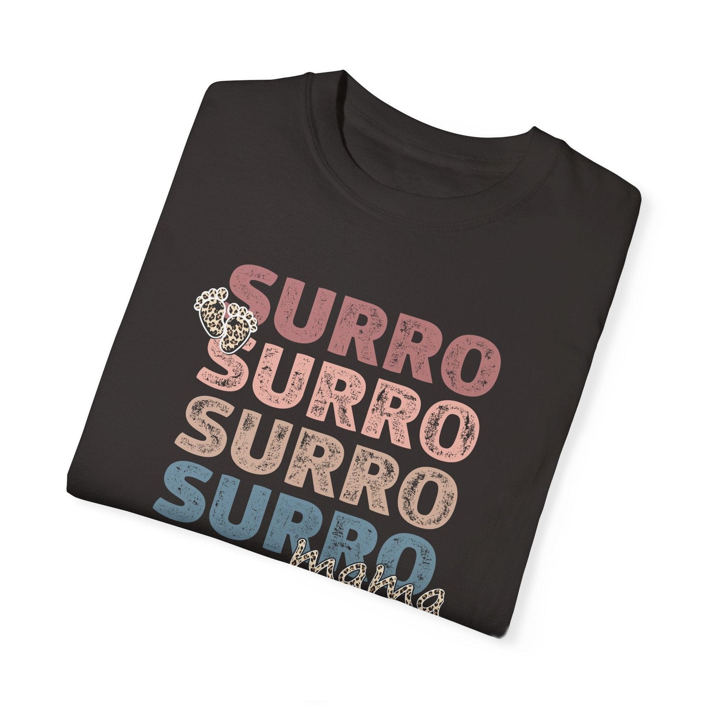 Surro Mama Transfer Day Gift | IVF Gifts for Surrogate T-Shirt Printify Graphite S 