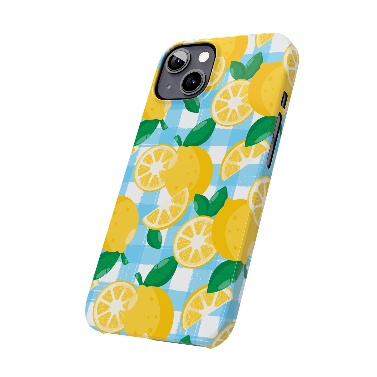 Lemon Fruit Phone Case, Summer Phone Cases Compatible with most iPhone and Samsung Galaxy Models Phone Case Printify 