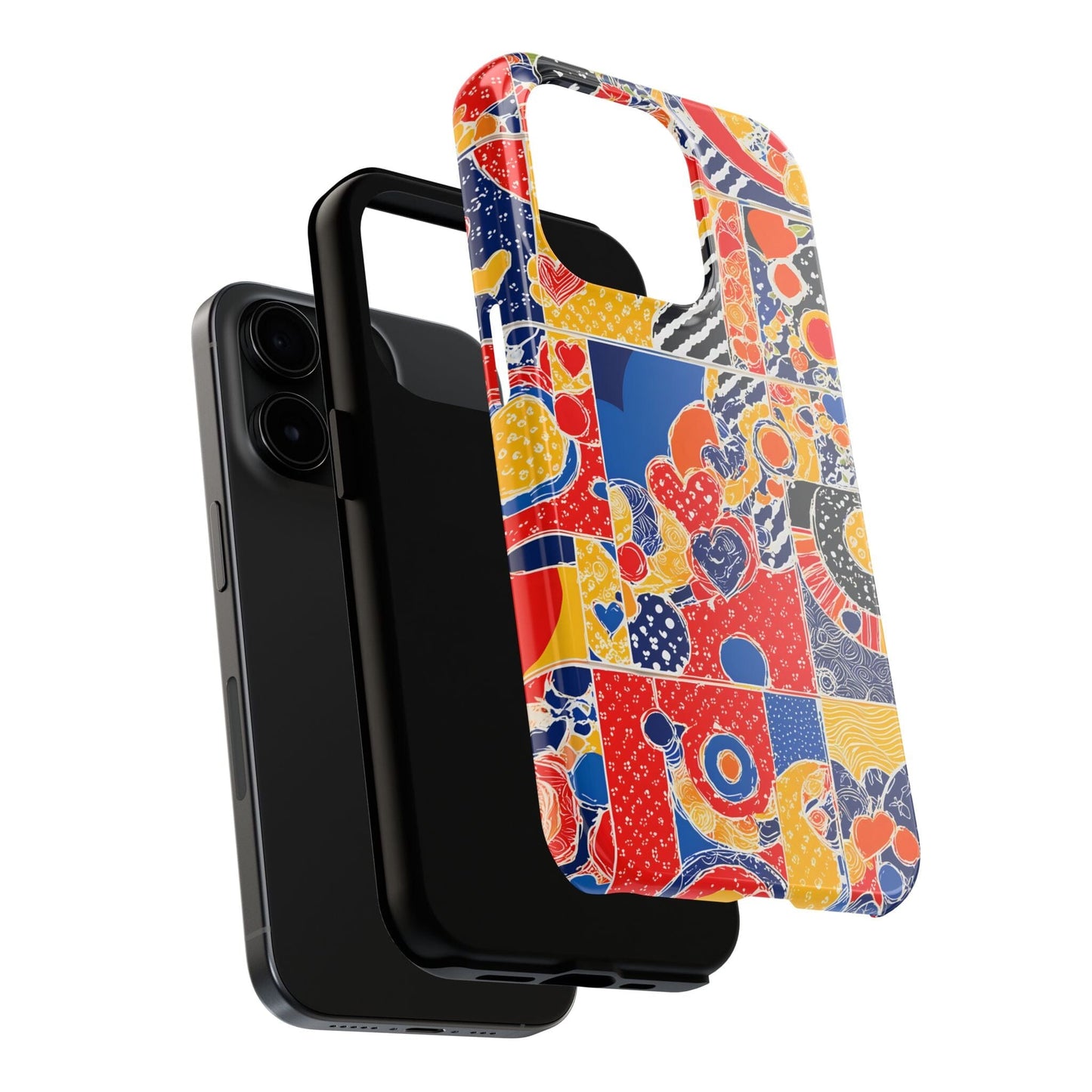 iPhone 16 Pro Case, Collage Phonecase, Mosaic Phone Case, s24 Ultra Case Phone Case Printify 