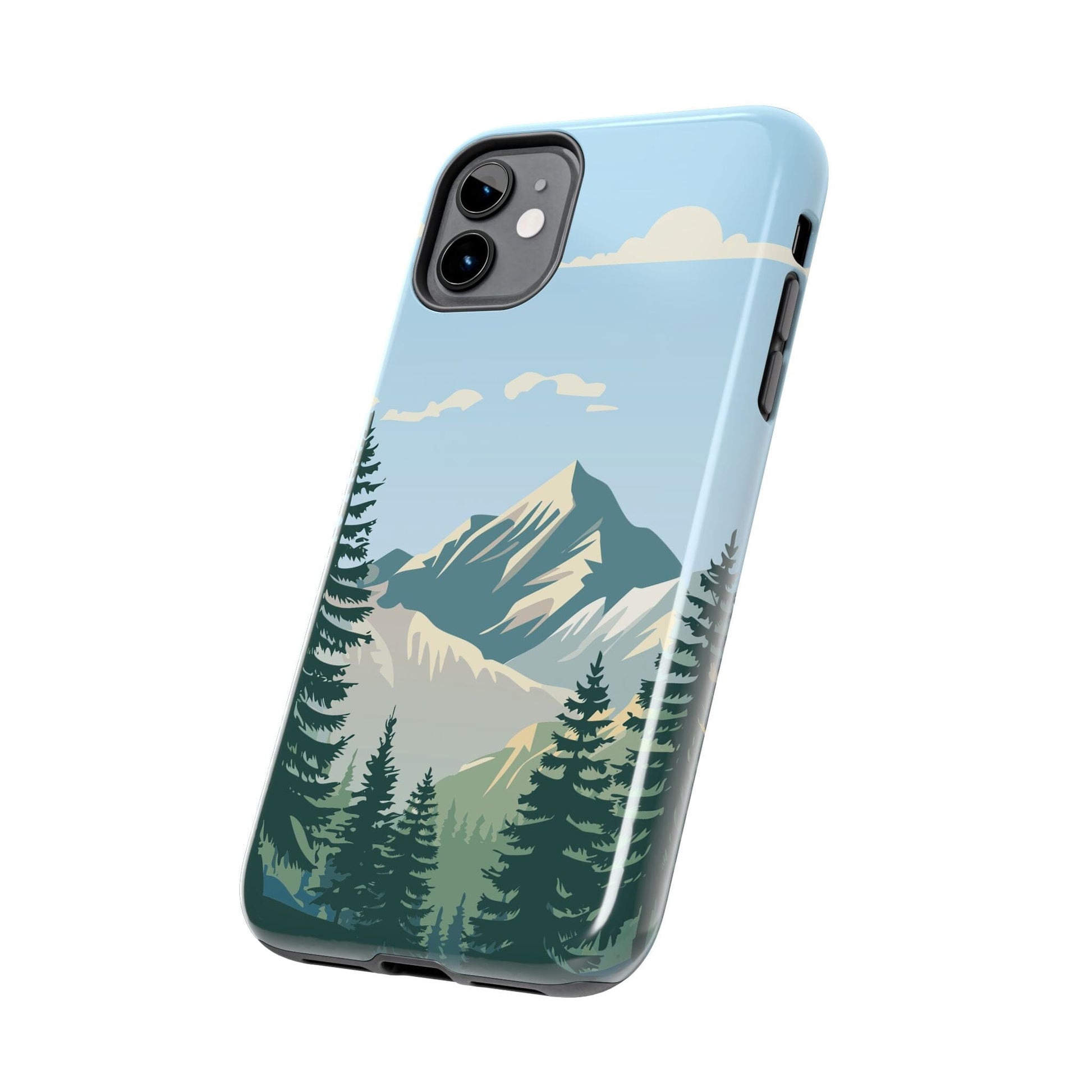 Tough Phone Cases • The Mountains Are Calling Phone Cases Designed to fit iPhone and Samsung Phone Case Printify 