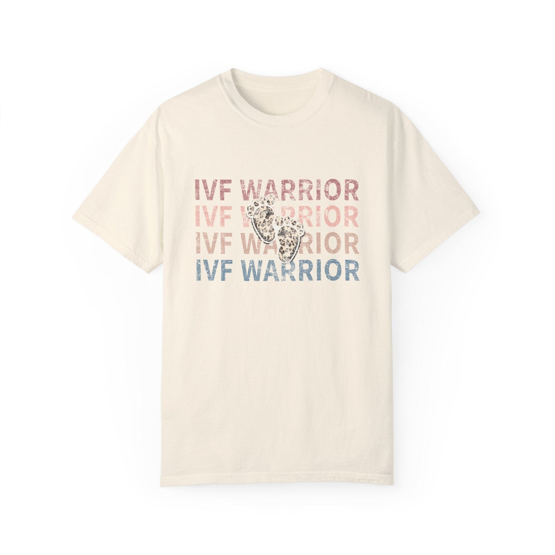IVF Mama Warrior | IVF Era T-shirt | Mommy To Be Transfer Day Present | Vintage Maternity | IVF Got This Sweatshirt T-Shirt Printify Ivory S 