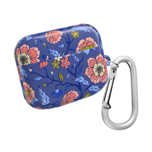 Toile AirPod Case, Chinoiserie Ear Bud Case, Preppy Floral Airpods, Protective Case for Ear Buds Accessories Printify AirPods Pro Gen 1 White Glossy