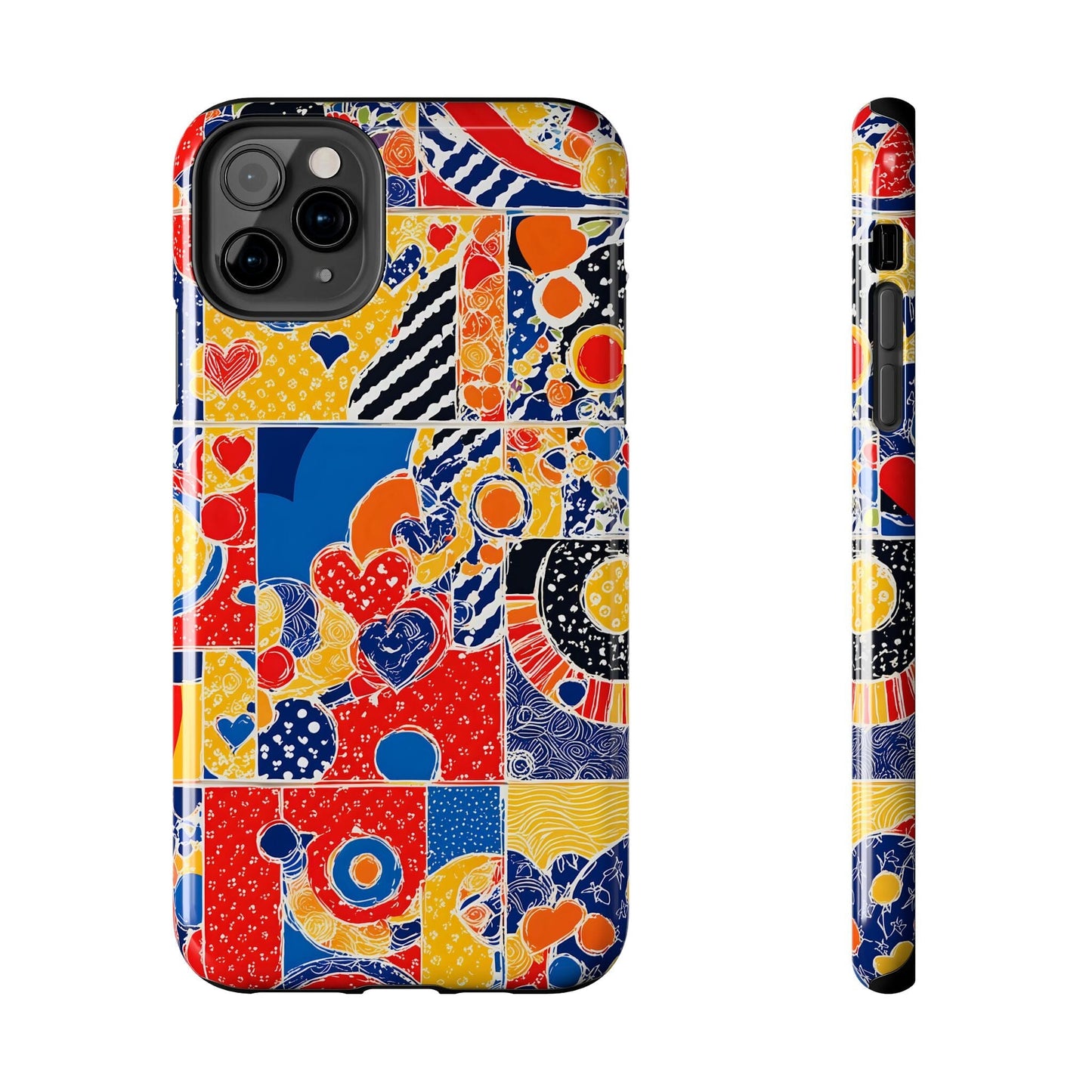 iPhone 16 Pro Case, Collage Phonecase, Mosaic Phone Case, s24 Ultra Case Phone Case Printify iPhone 11 Pro Max 