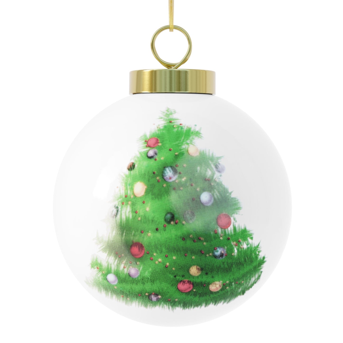 Christmas Ball Ornament Home Decor Printify 