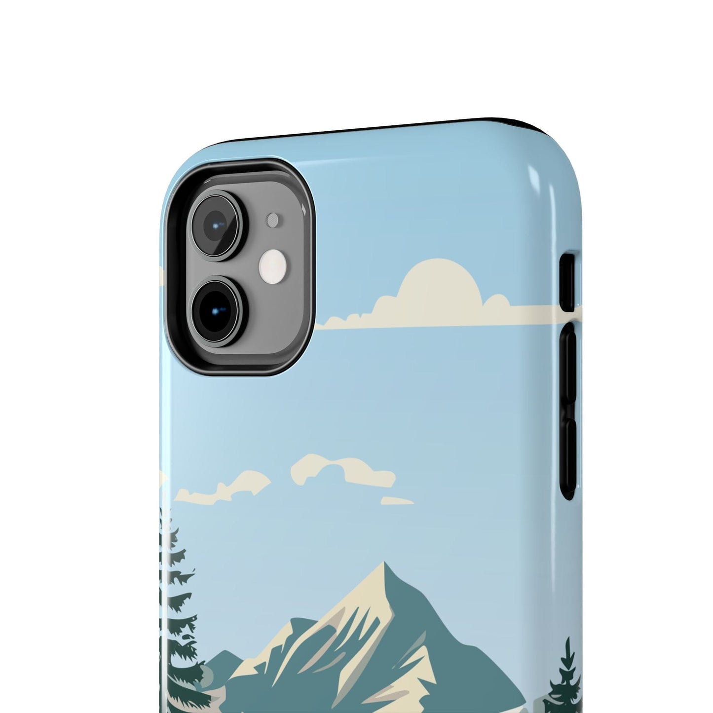 Tough Phone Cases • The Mountains Are Calling Phone Cases Designed to fit iPhone and Samsung Phone Case Printify 