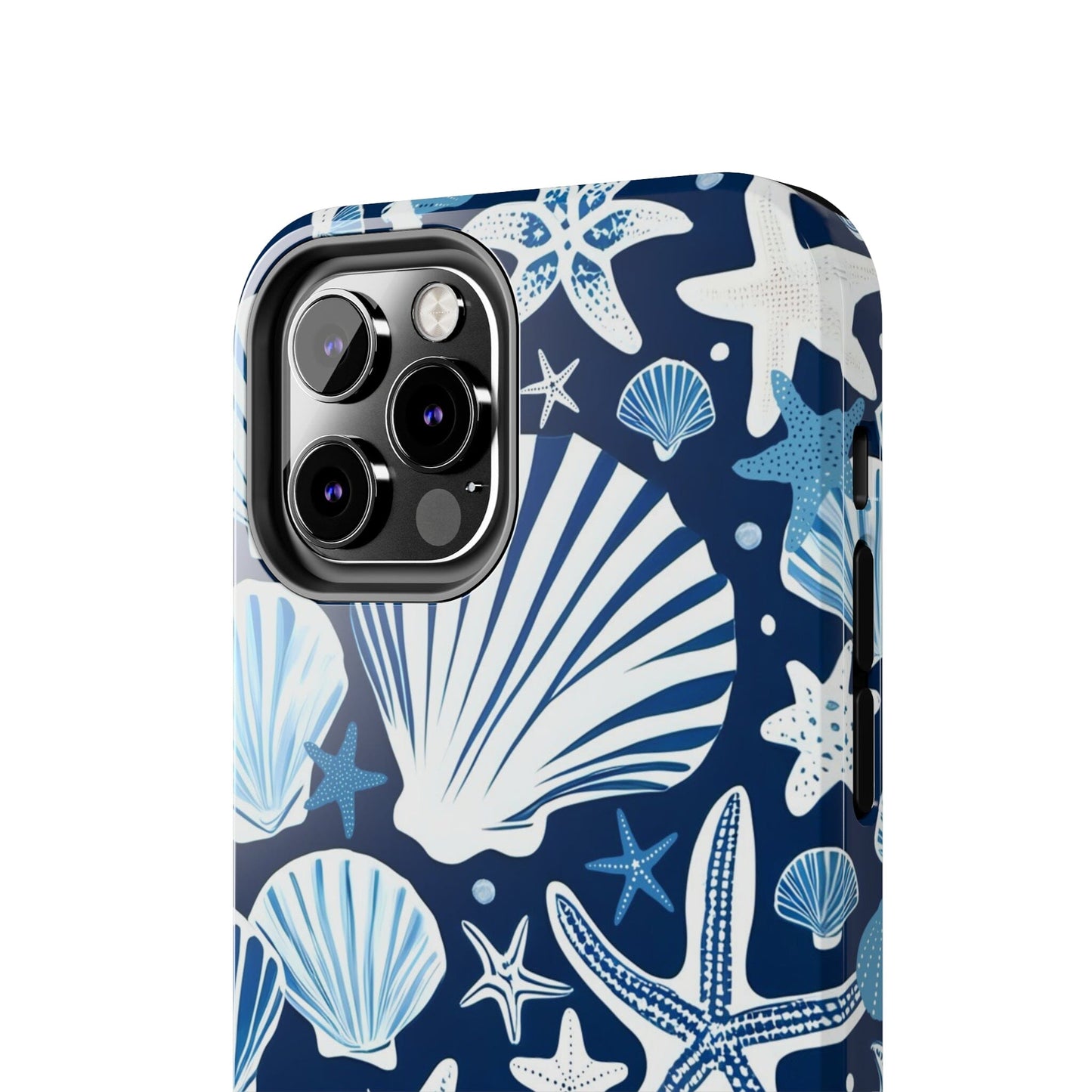 Beach Phone Case, Ocean Inspired Style, Seashell Phone Case, Preppy Aesthetic Tough Phone Cases for iPhone 12, iPhone 13, iPhone 14 & iPhone 15 Phone Case Printify 