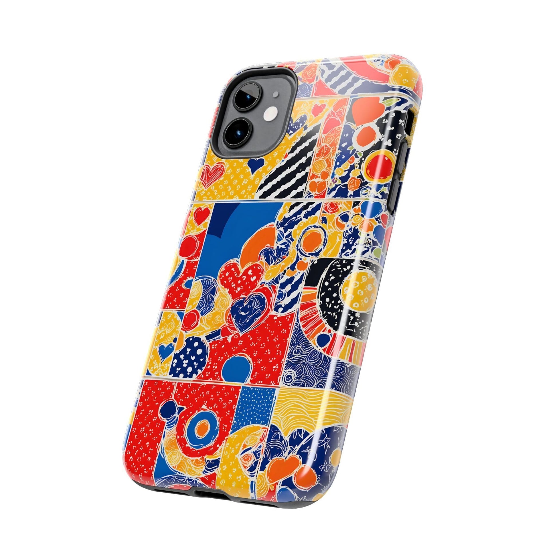 iPhone 16 Pro Case, Collage Phonecase, Mosaic Phone Case, s24 Ultra Case Phone Case Printify 