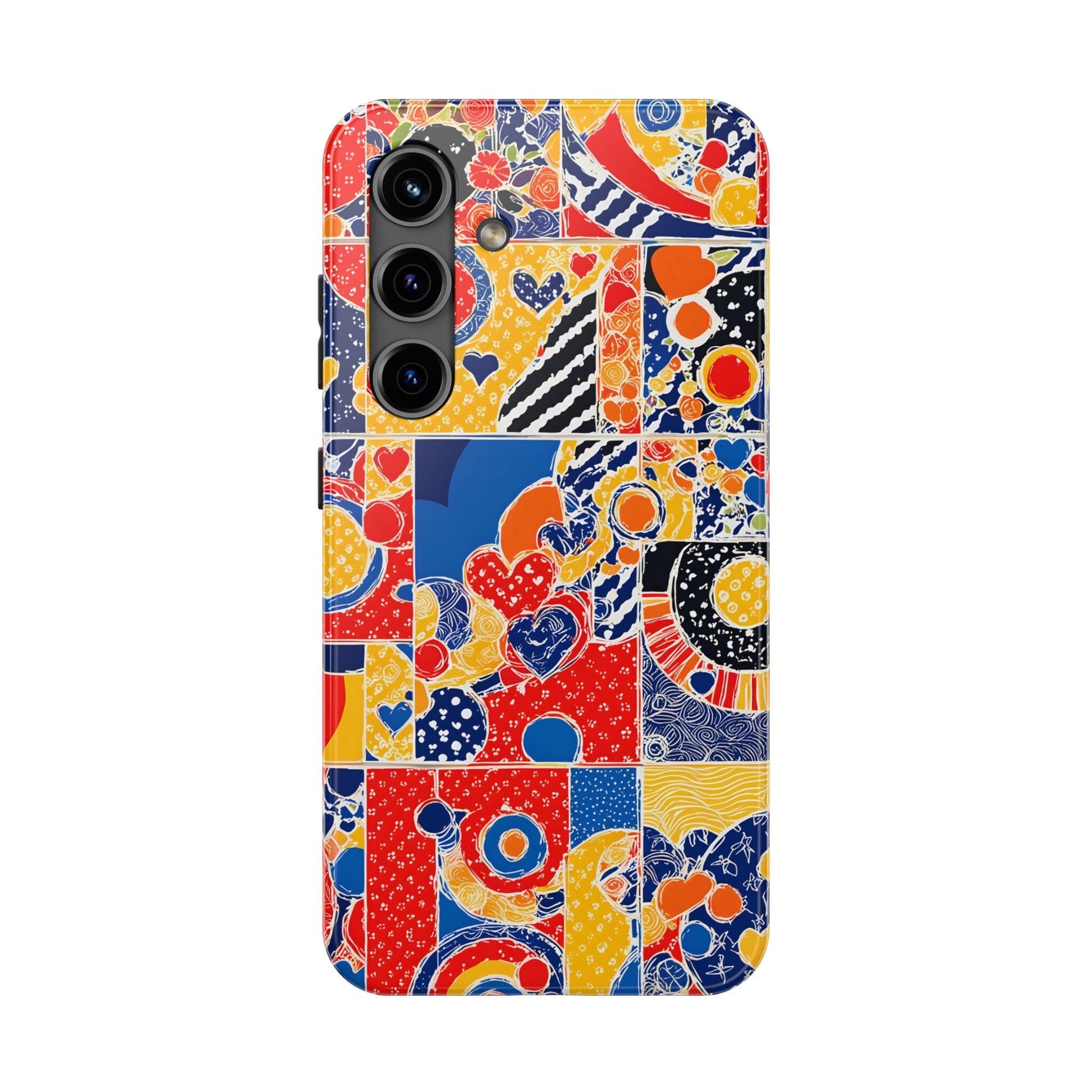 iPhone 16 Pro Case, Collage Phonecase, Mosaic Phone Case, s24 Ultra Case Phone Case Printify Samsung Galaxy S24 