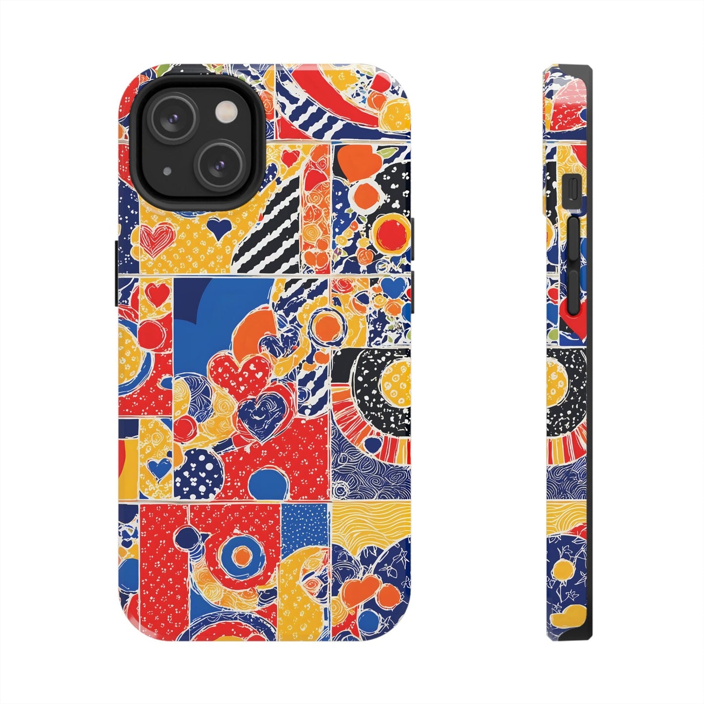 iPhone 16 Pro Case, Collage Phonecase, Mosaic Phone Case, s24 Ultra Case Phone Case Printify iPhone 14 