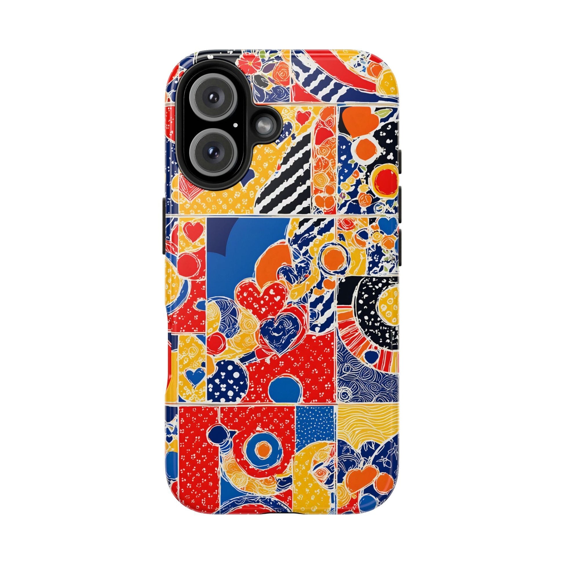 iPhone 16 Pro Case, Collage Phonecase, Mosaic Phone Case, s24 Ultra Case Phone Case Printify iPhone 16 