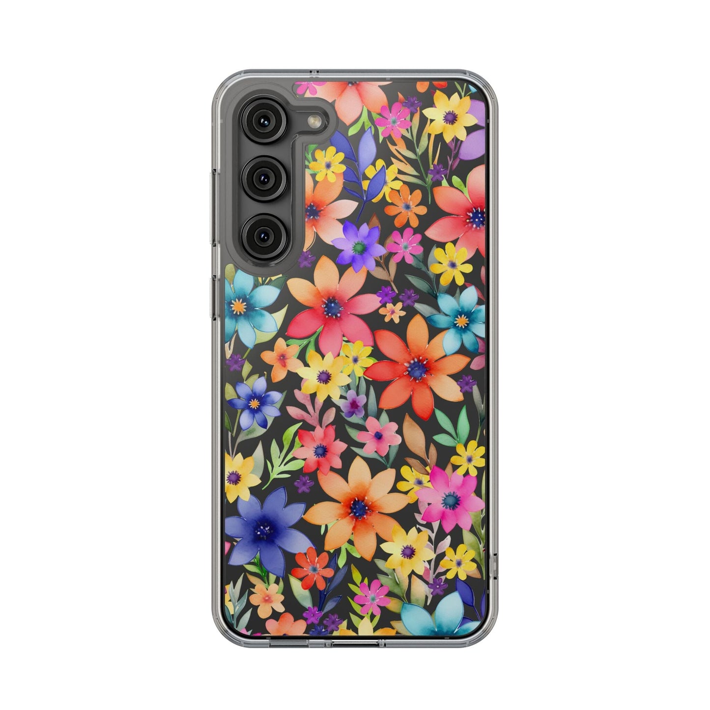 iPhone 16 Pro Case, Clear Phone Case, Flower Phone Case s24 Ultra Case, Cute Phonecase, Coquette Phone Case Phone Case Printify Samsung Galaxy S23 Plus Without gift packaging 