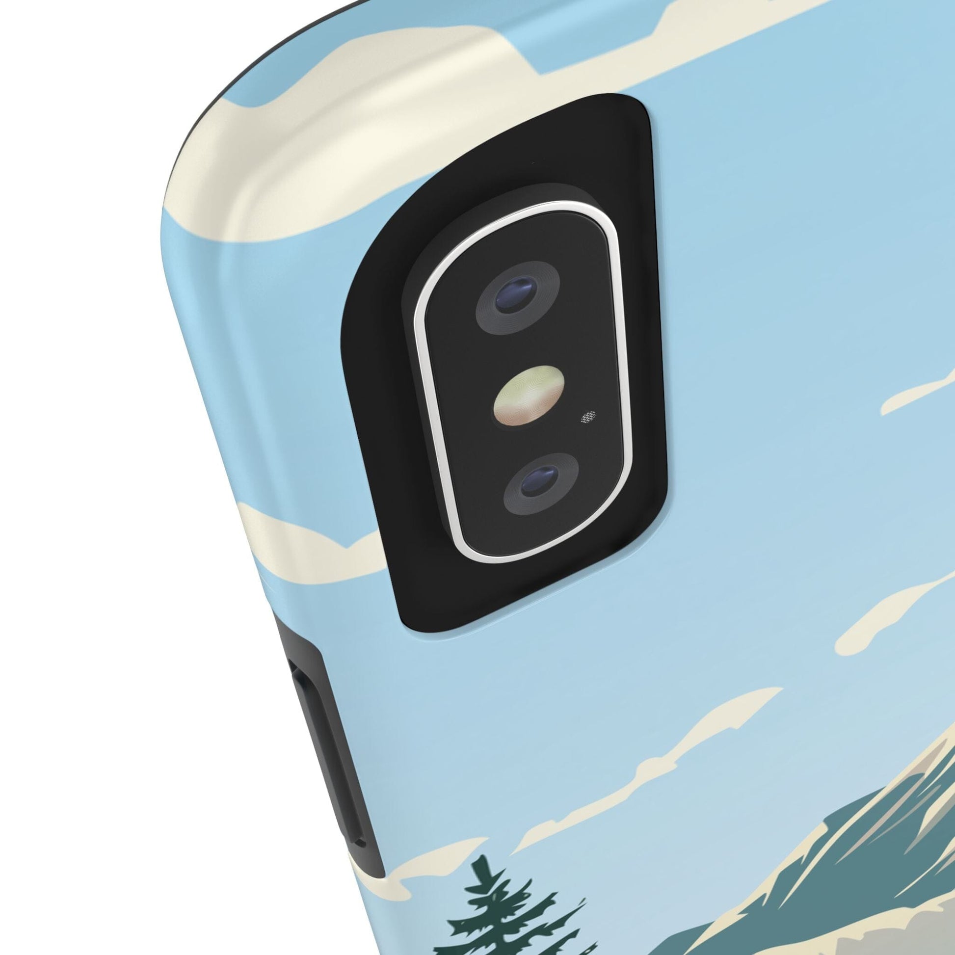 Tough Phone Cases • The Mountains Are Calling Phone Cases Designed to fit iPhone and Samsung Phone Case Printify 