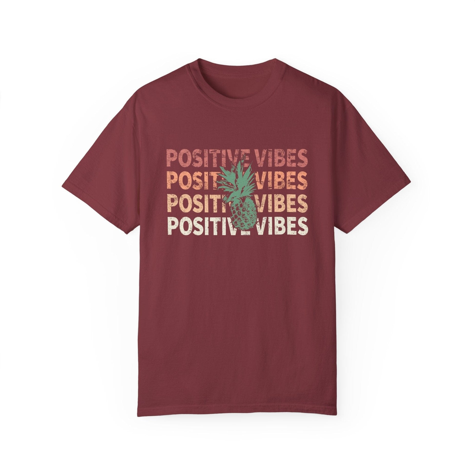 IVF Mama Pineapple Good Vibes Only Shirt | IVF Gifts | Fertility Faith Miracles | Infertility T-Shirt | Transfer Day Good Luck T-Shirt Printify Chili S 