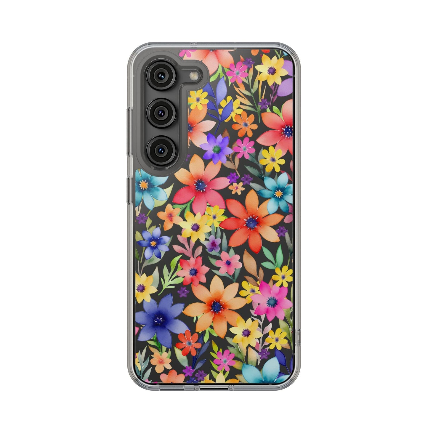 iPhone 16 Pro Case, Clear Phone Case, Flower Phone Case s24 Ultra Case, Cute Phonecase, Coquette Phone Case Phone Case Printify Samsung Galaxy S23 Without gift packaging 