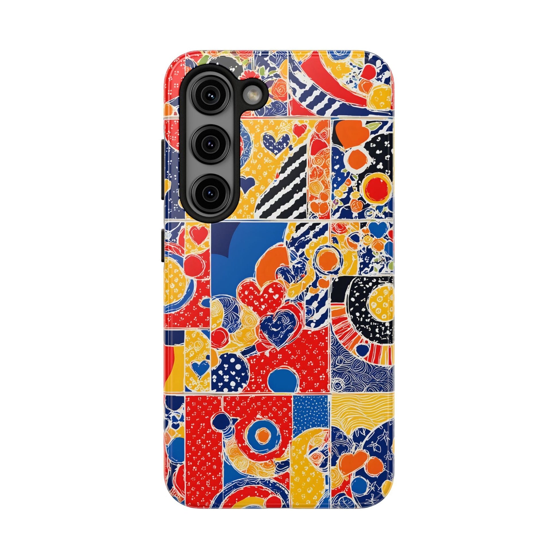 iPhone 16 Pro Case, Collage Phonecase, Mosaic Phone Case, s24 Ultra Case Phone Case Printify Samsung Galaxy S23 