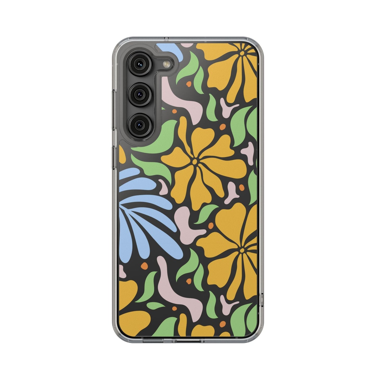 Matisse Floral Phone Case, Flower Market Phone Case, Clear Groovy Retro Flower iPhone Case for iPhone 12 mini, iPhone 13 Pro, iPhone 14 Phone Case Printify Samsung Galaxy S23 Plus Without gift packaging 