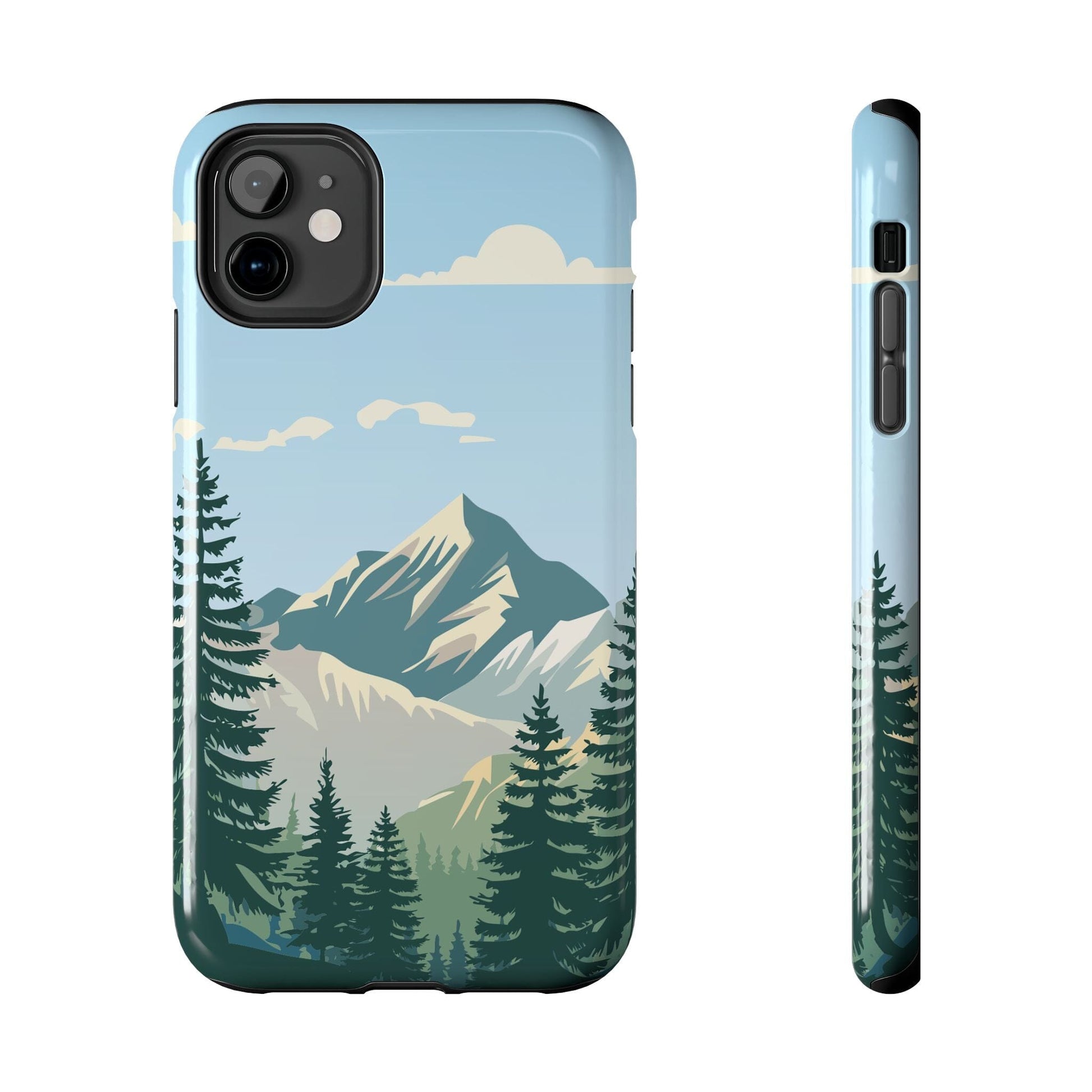 Tough Phone Cases • The Mountains Are Calling Phone Cases Designed to fit iPhone and Samsung Phone Case Printify iPhone 11 