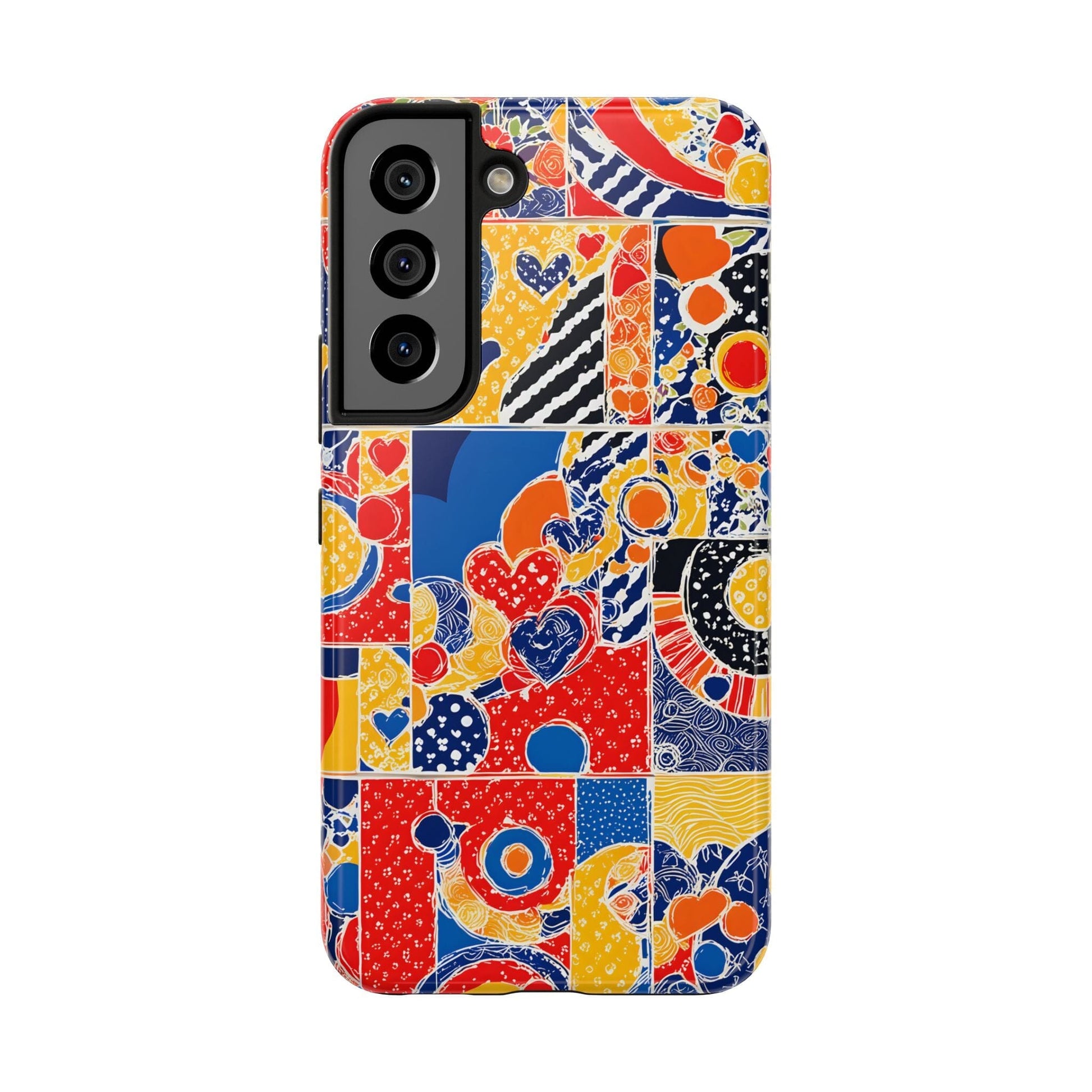 iPhone 16 Pro Case, Collage Phonecase, Mosaic Phone Case, s24 Ultra Case Phone Case Printify Samsung Galaxy S22 