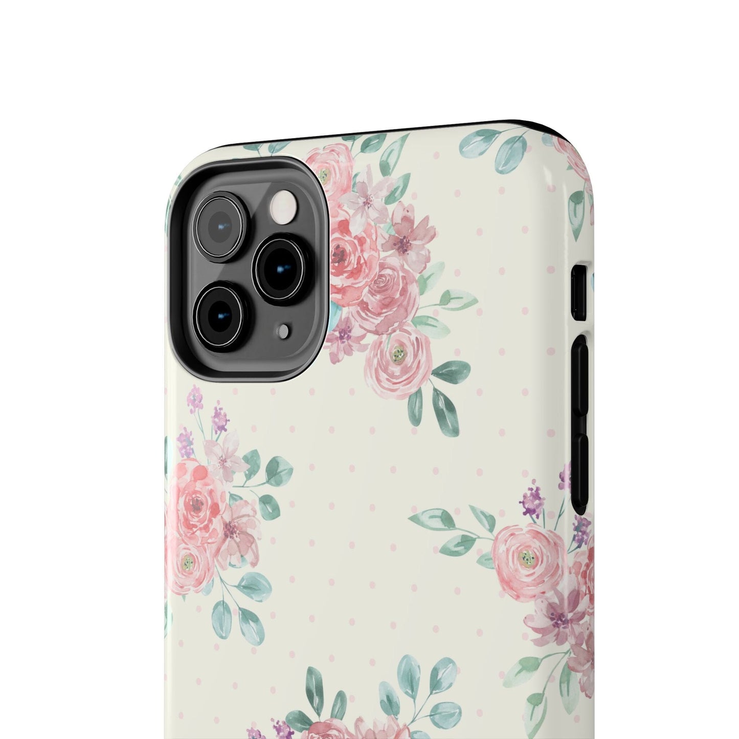 Vanilla Coquette Phone Case, Vintage Floral Phonecases, Summer Phone Cases, Cute Trendy Flower iPhone Case for 12 Mini 13 14 Pro 15 Pro Max Phone Case Printify 