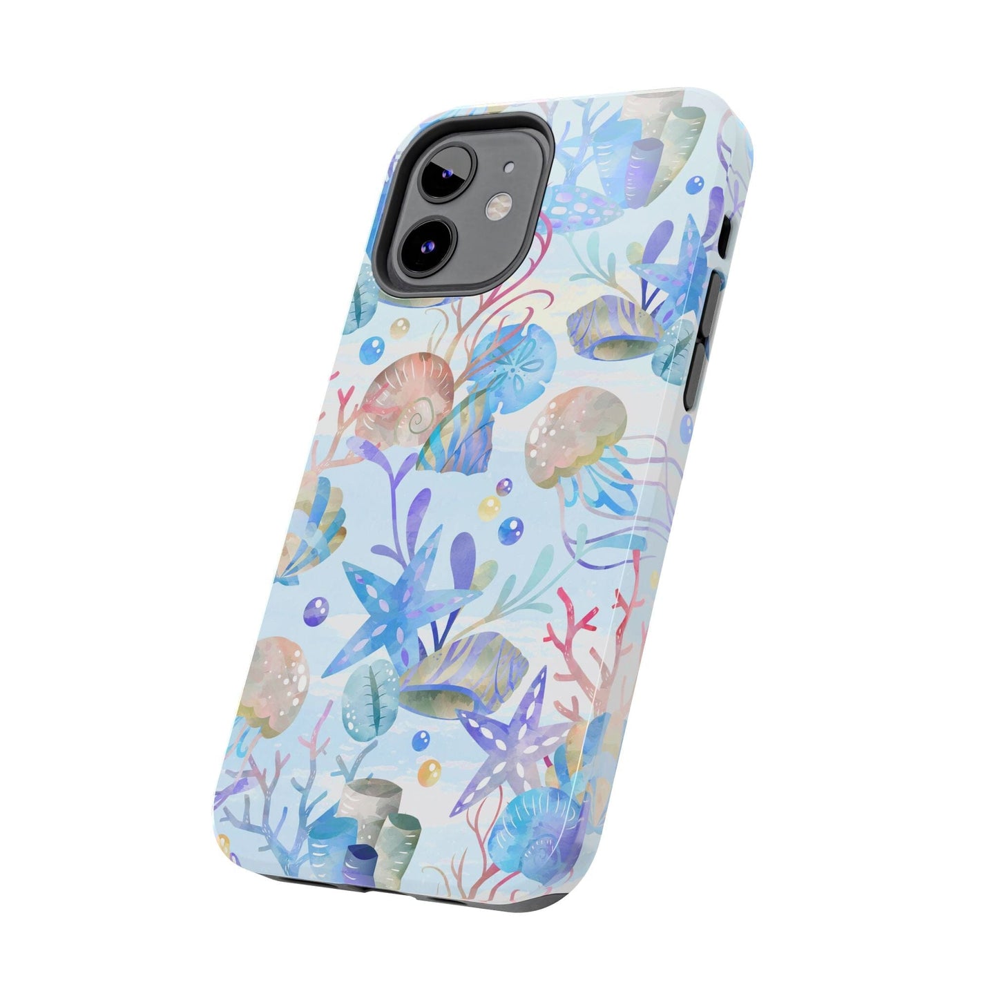 Vintage Ocean Inspired Phone Case, Beachy Phone Case Compatible with most iPhone and Samsung Models Phone Case Printify 