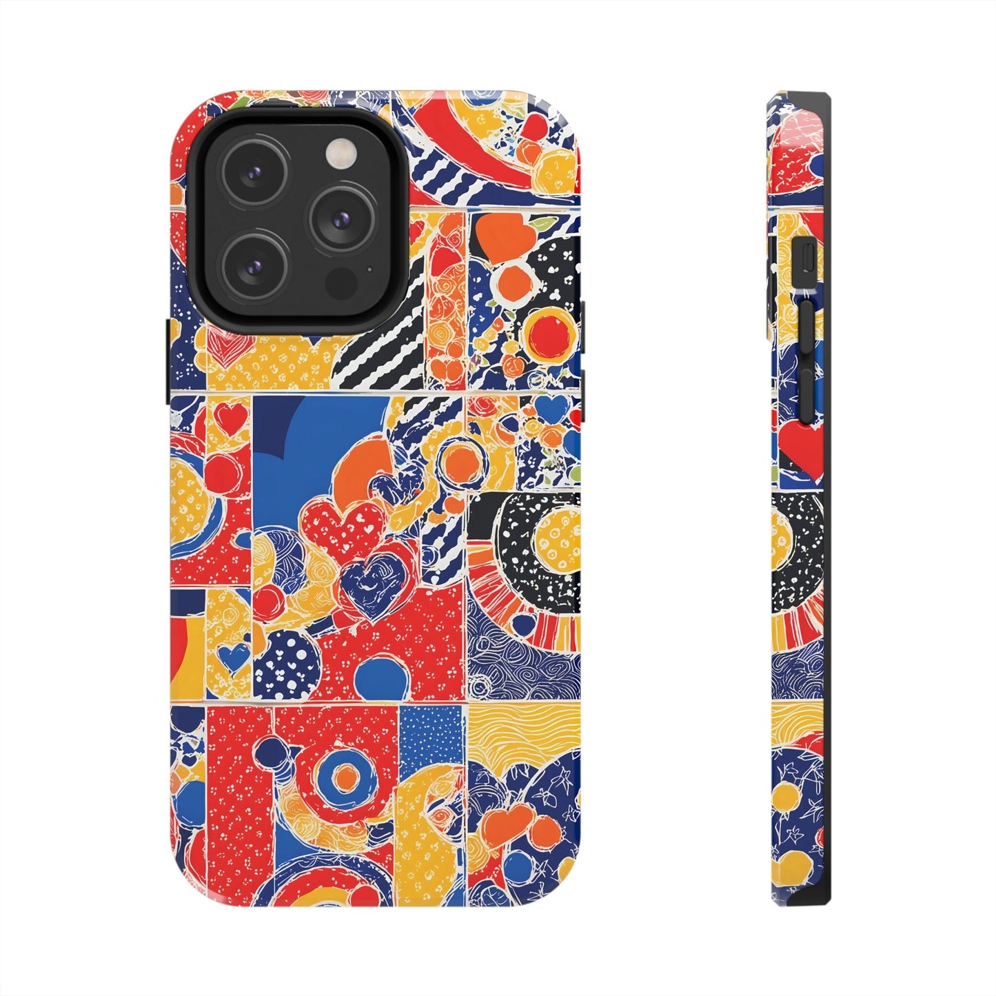 iPhone 16 Pro Case, Collage Phonecase, Mosaic Phone Case, s24 Ultra Case Phone Case Printify iPhone 14 Pro Max 