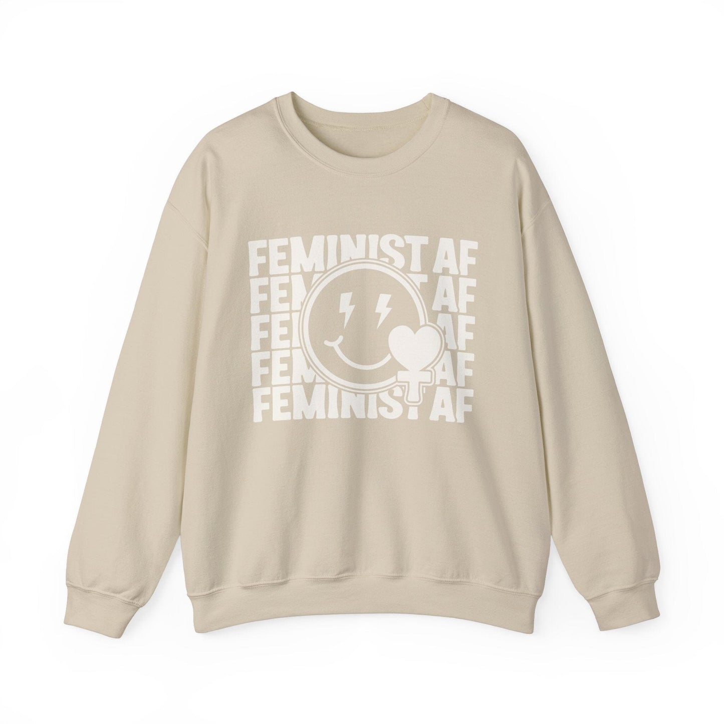 Feminist Sweatshirt Sweatshirt Printify 