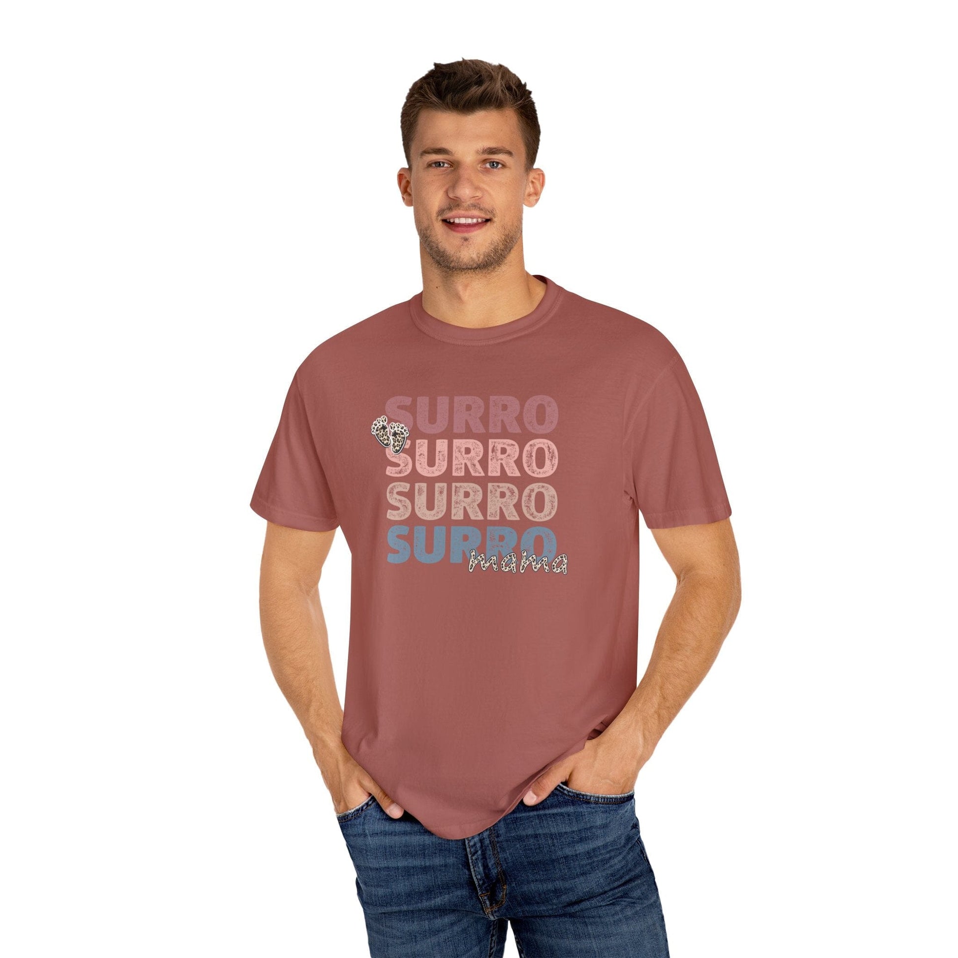 Surro Mama Transfer Day Gift | IVF Gifts for Surrogate T-Shirt Printify 