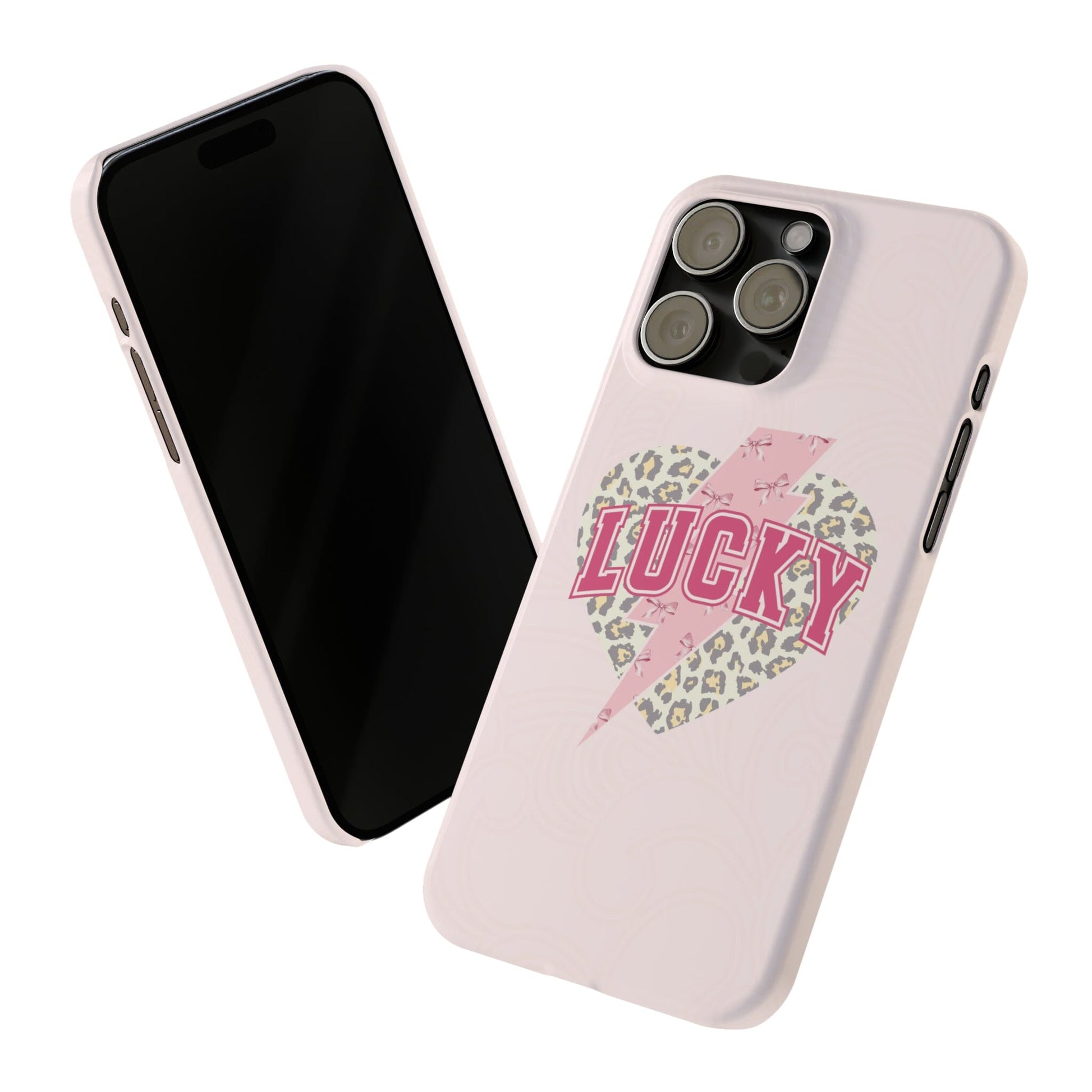 Lucky You Coquette iPhone Case, Slim Case, iPhone 13 - 15 ~ Multiple Options for iPhone and Samsung Phones Phone Case Printify 