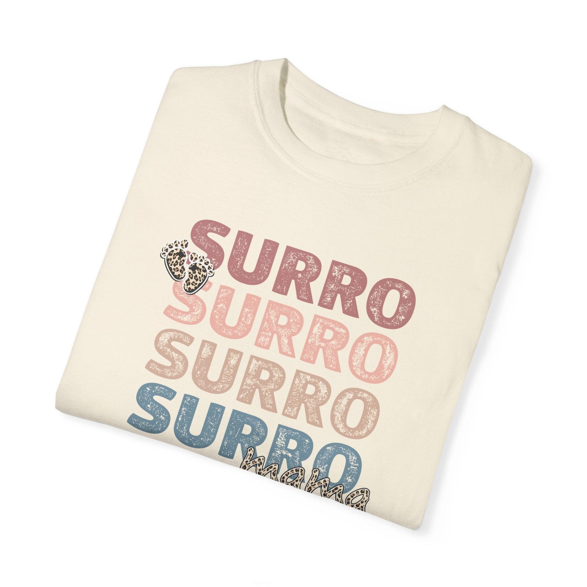 Surro Mama Transfer Day Gift | IVF Gifts for Surrogate T-Shirt Printify Ivory S 